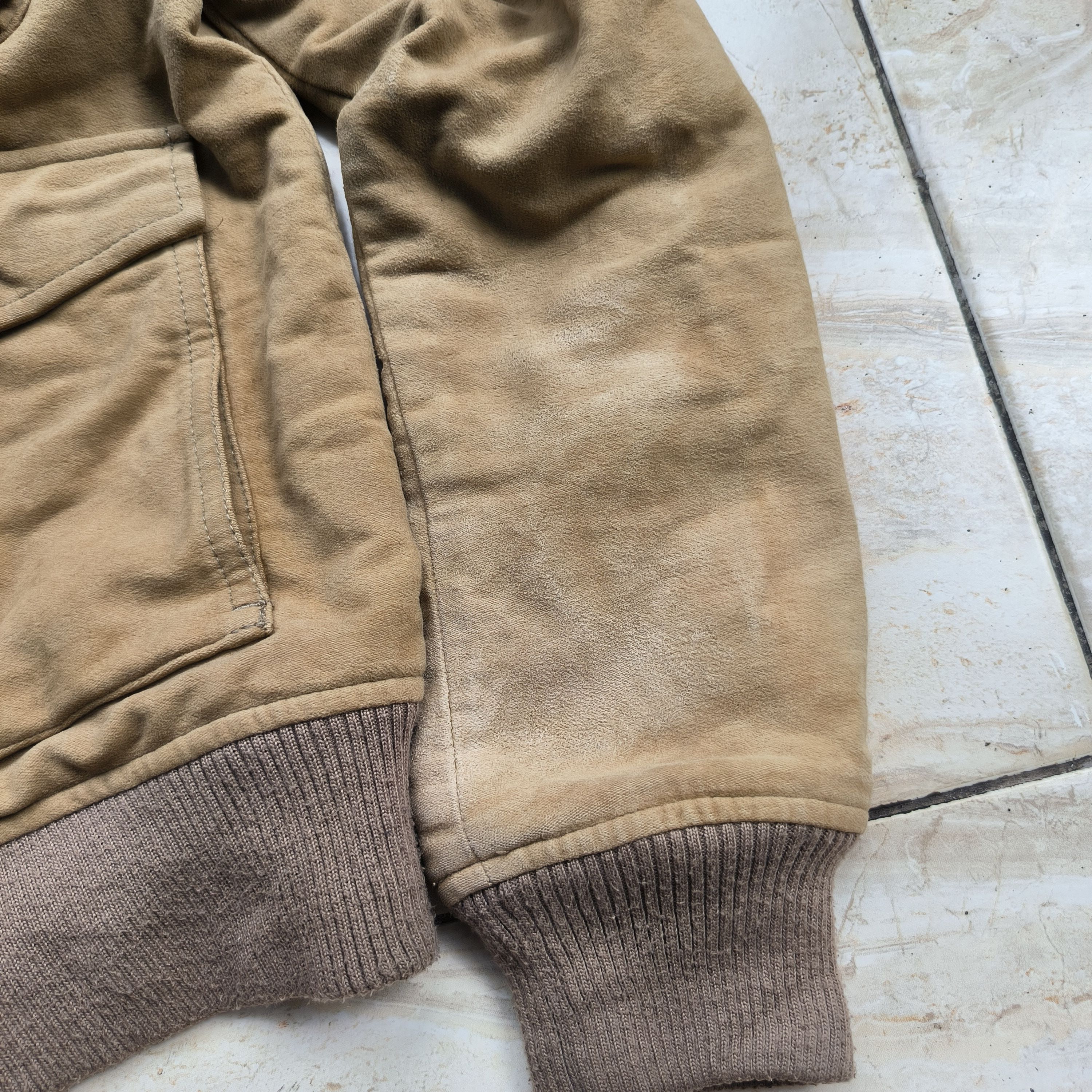 Vintage Vintage 1990s Melton Cargo Suede Jacket Size US M / EU 48-50 / 2 - 9 Thumbnail