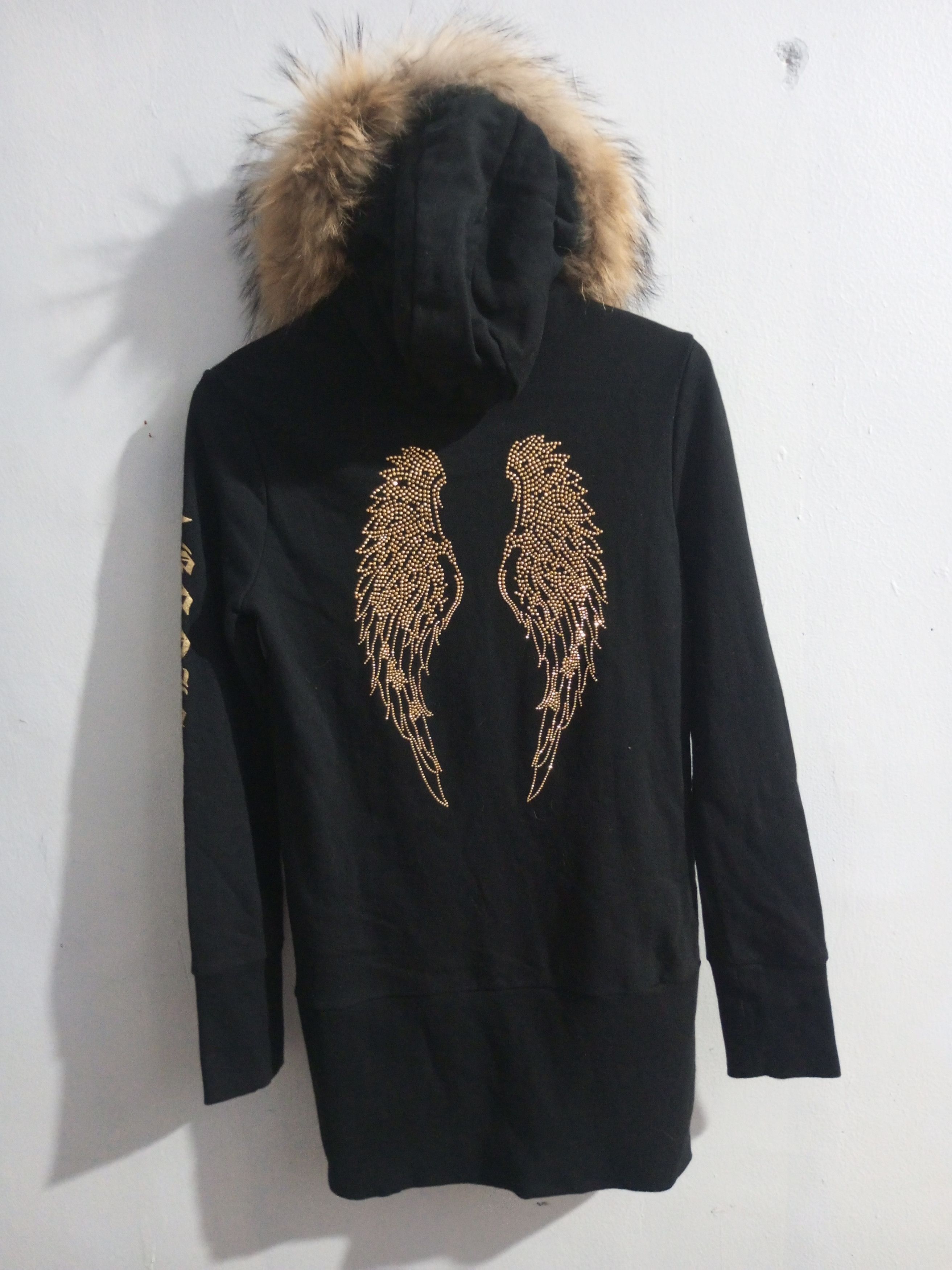 If Six Was Nine × Japanese Brand × Le Grande Bleu (L.G.B.) Egoist wings angles fur hoodie Size S / US 4 / IT 40 - 2 Thumbnail