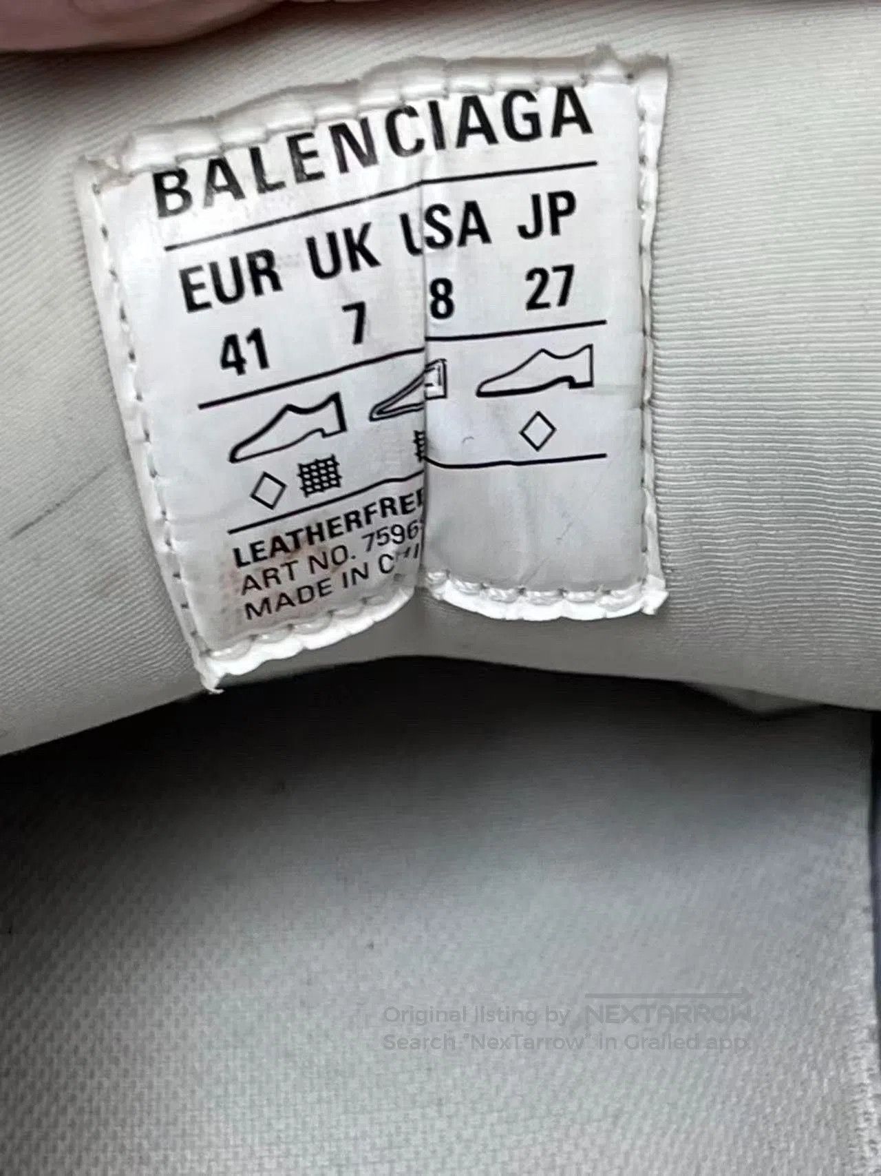 Balenciaga Balenciaga 3XL Low. Size US 9.5 / IT 39.5 - 7 Thumbnail