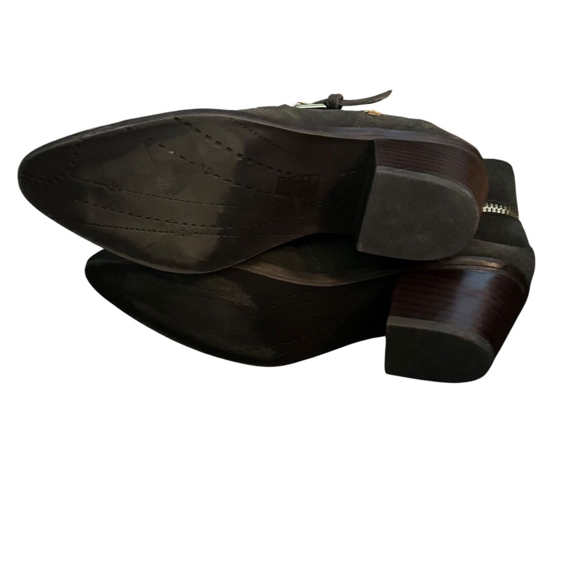 Dolce Vita Dolce Vita olive green suede ankle boots Size US 8.5 / IT 38.5 - 5 Thumbnail
