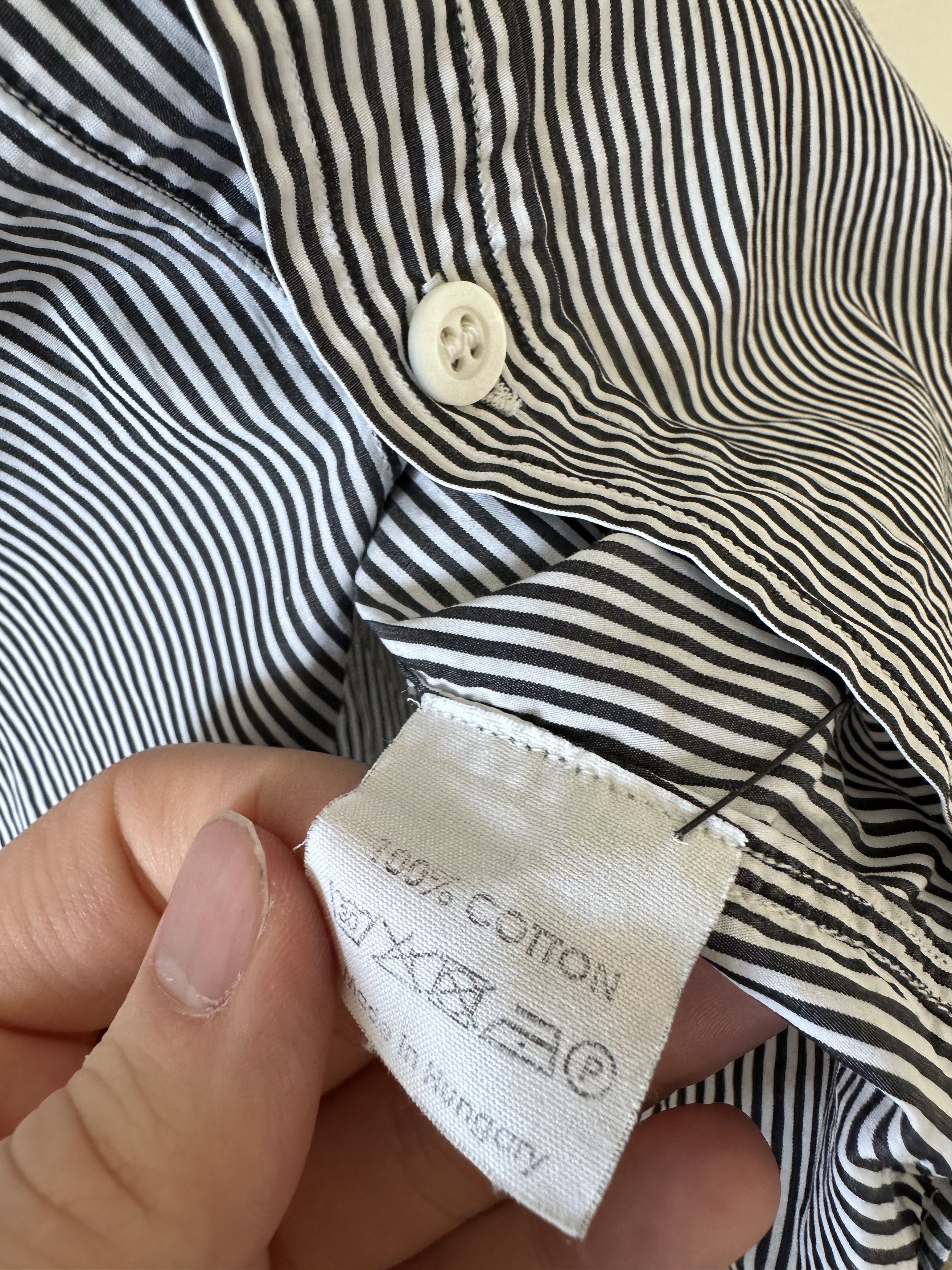 Dries Van Noten Dries Van Noten Striped Button Up Shirt Size US M / EU 48-50 / 2 - 4 Thumbnail