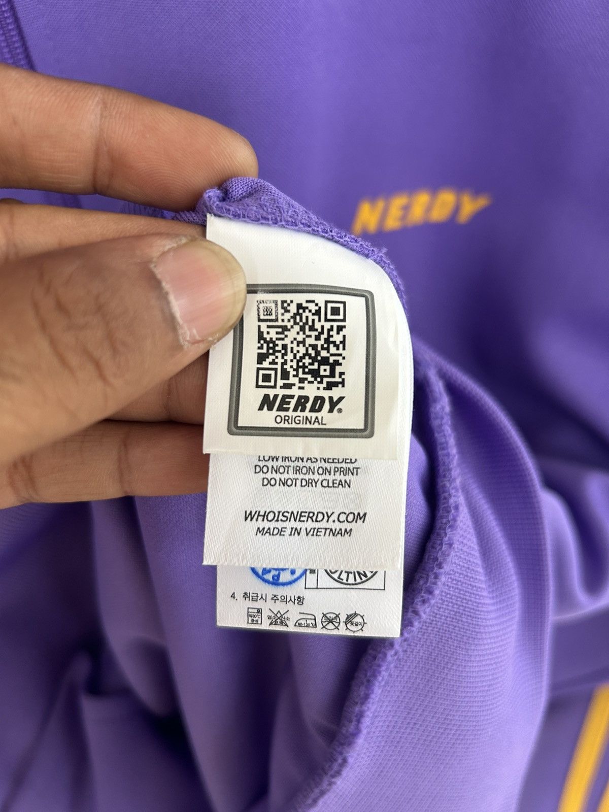 NERDY Nerdy Tracktop Purple Stripes Size US M / EU 48-50 / 2 - 5 Thumbnail
