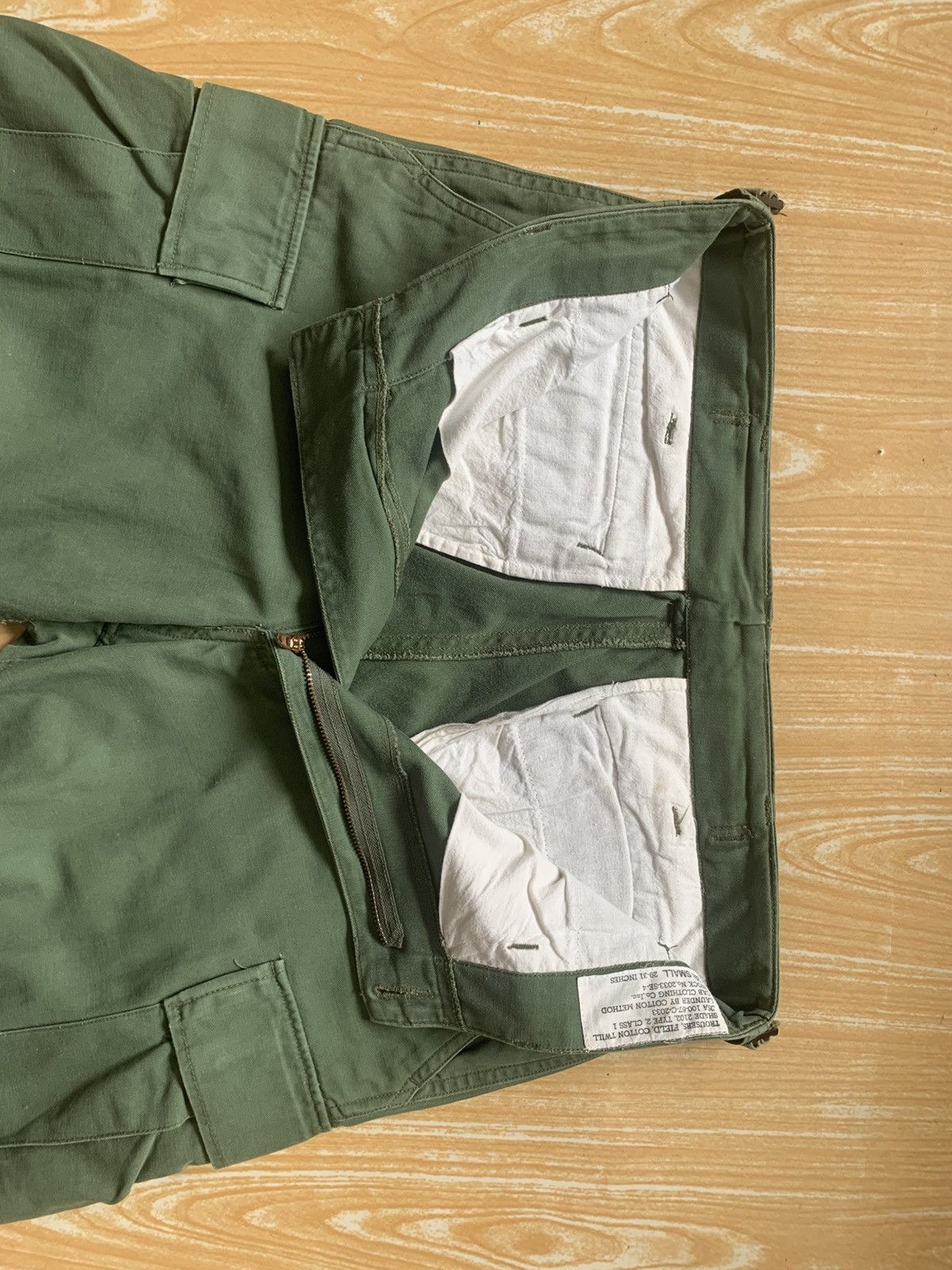 Army Of Me 🔥 Repro 60’s Trousers,Field, Cotton Twill Shade Type 2 Cargo Size US 31 - 18 Thumbnail