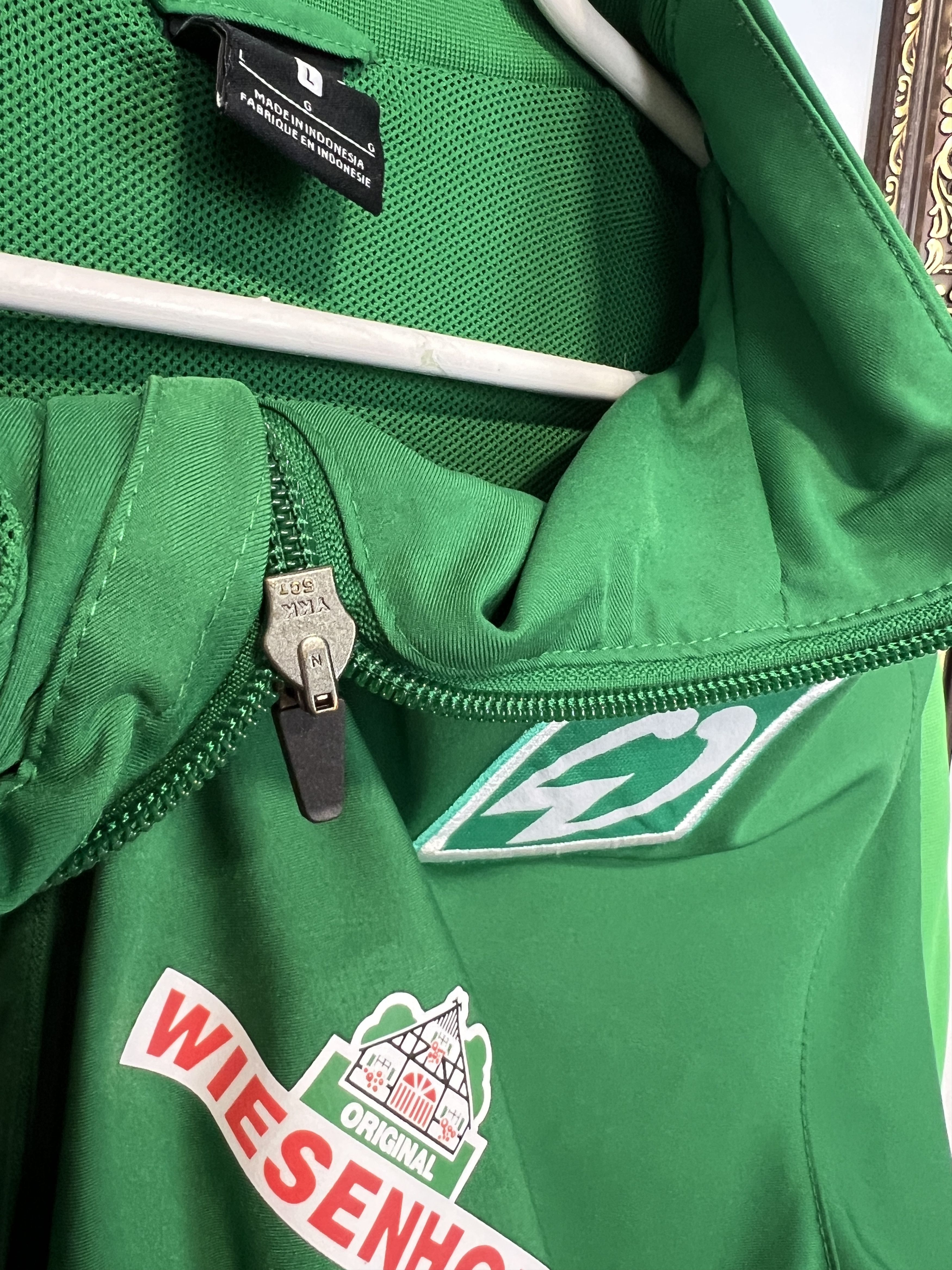 Nike Werder Bremen Football Jacket Soccer Track Top Zip Rare Hype Size US L / EU 52-54 / 3 - 4 Thumbnail