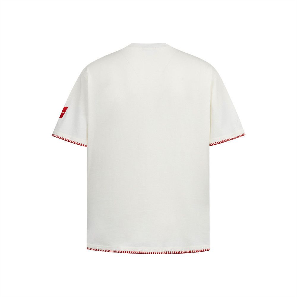 Japanese Brand × Vintage Men's American street trend apple embroidered T-shirt Size US L / EU 52-54 / 3 - 2 Thumbnail