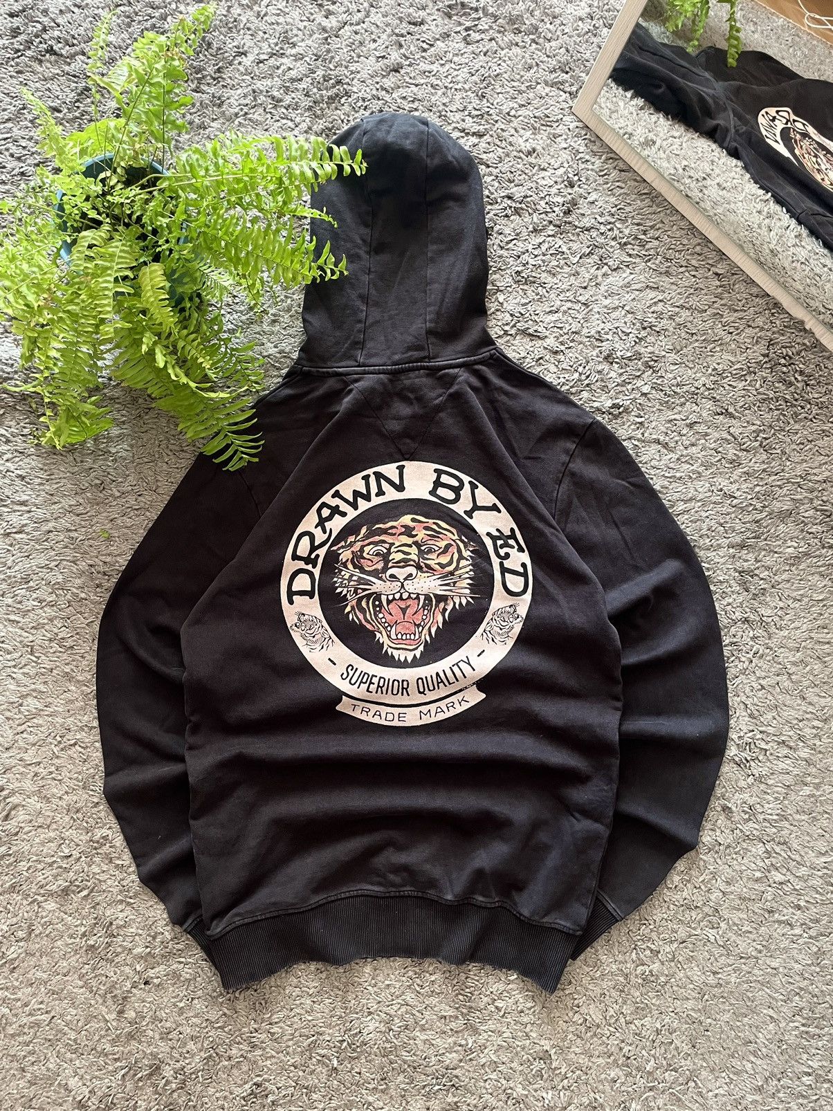 Ed Hardy × Vintage Ed Hardy Hoodie Streetwear Vintage Y2k Big Logo Rare Size US M / EU 48-50 / 2 - 1 Thumbnail