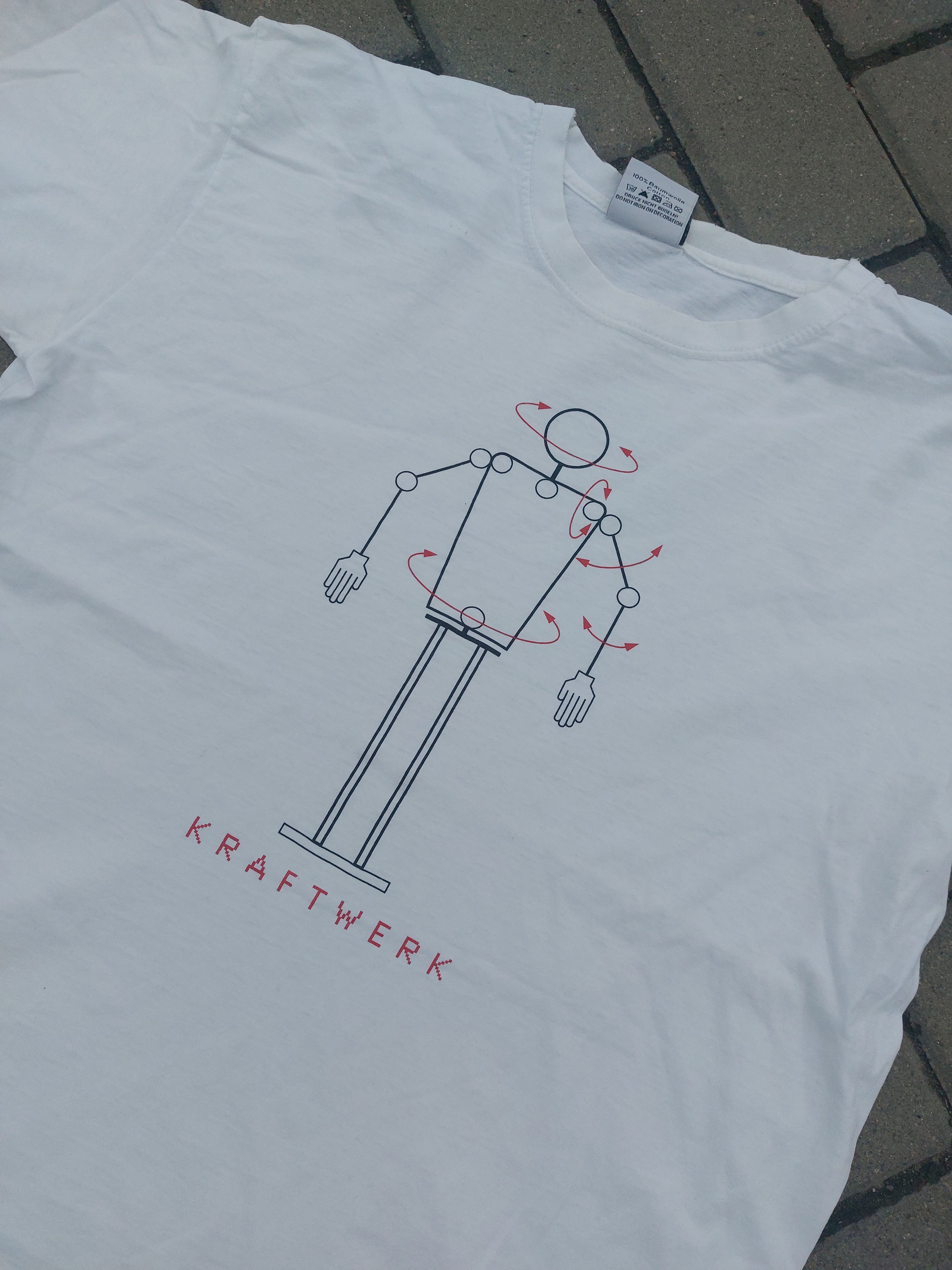 Band Tees kraftwerk klingklang tshirt robot krautrock tee Size US L / EU 52-54 / 3 - 3 Thumbnail