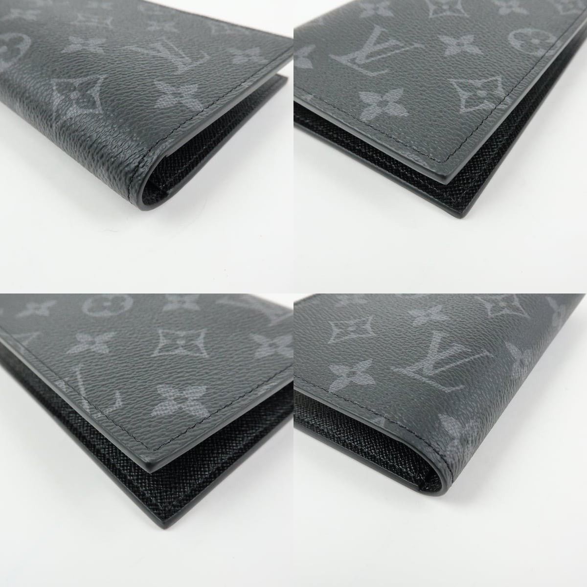 Louis Vuitton Louis Vuitton Monogram Eclipse Couverture de Passeport NM Size ONE SIZE - 4 Thumbnail