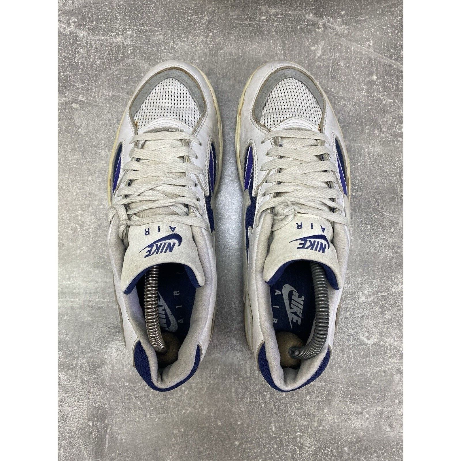 Nike × Vintage Vintage 90s Nike Air Tennis Sneakers White Size US 7.5; Size US 7.5 / EU 40-41 - 4 Thumbnail