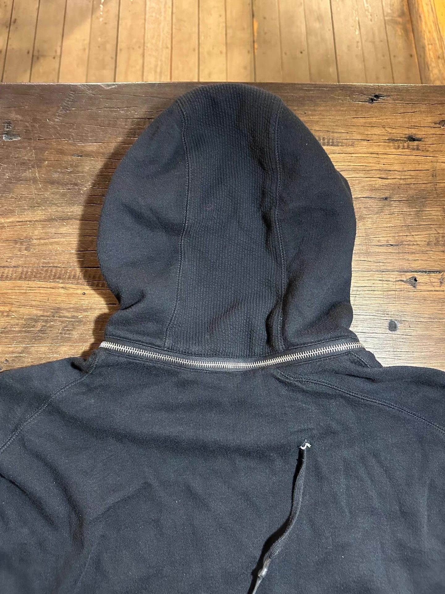11 By Boris Bidjan Saberi 11byBBS 15FW Black H1 Detachable Zip Hoodie Ｑ25 Size US XL / EU 56 / 4 - 4 Thumbnail