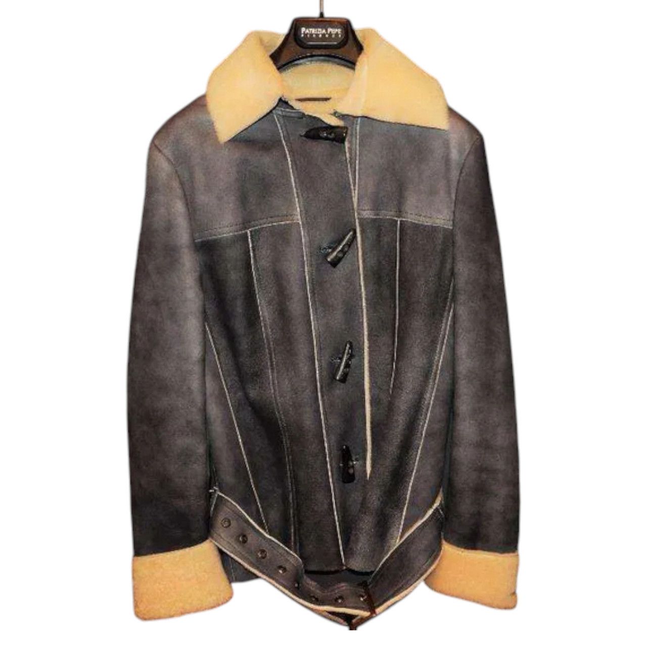 Patrizia Pepe Patrizia Pere Shearling Coat sz 42 Size M / US 6-8 / IT 42-44 - 1 Thumbnail