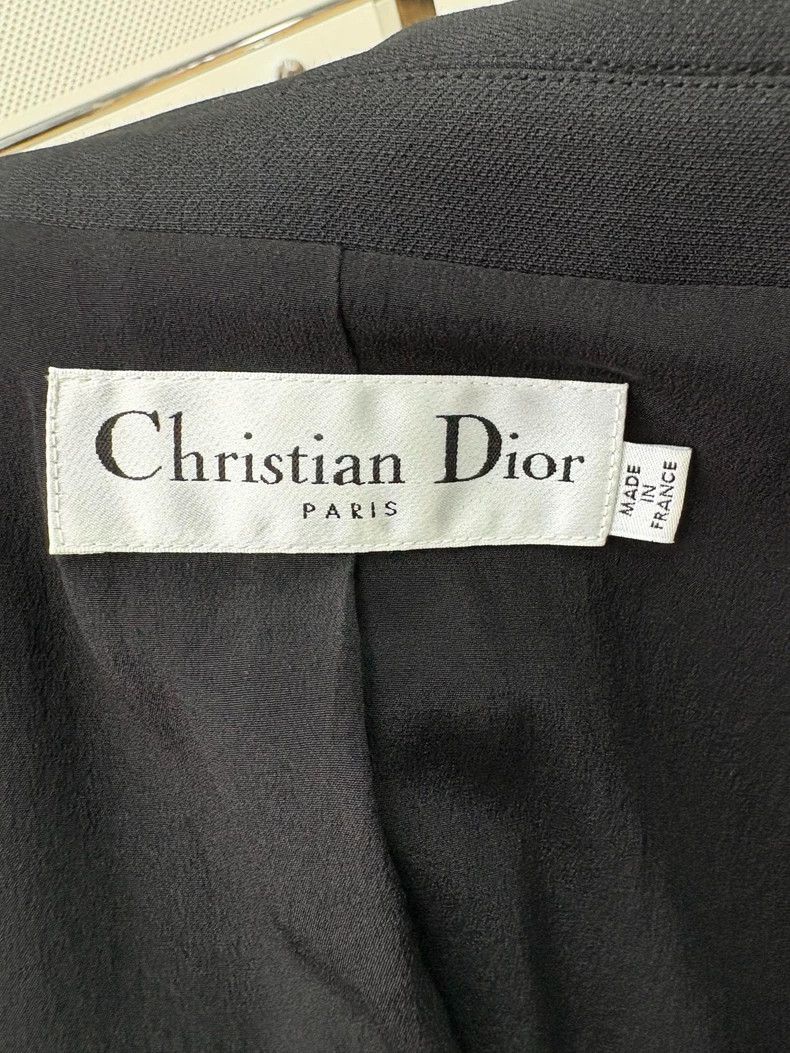 Dior Dior Classic black temperament wool silk material off-the- Size XS / US 0-2 / IT 36-38 - 5 Thumbnail