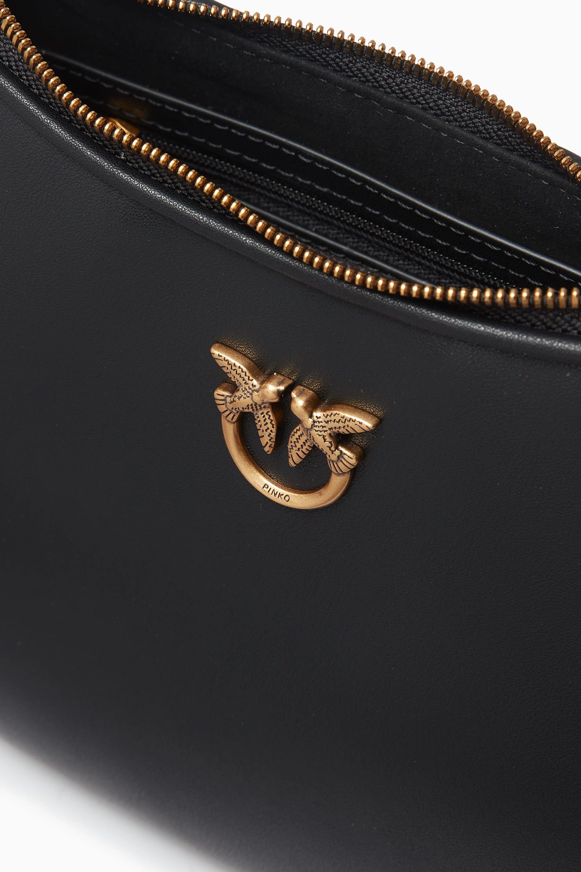 Pinko o1s22i1n0824 Size: OS / Half Moon Shoulder Bag in Black Size ONE SIZE - 4 Thumbnail