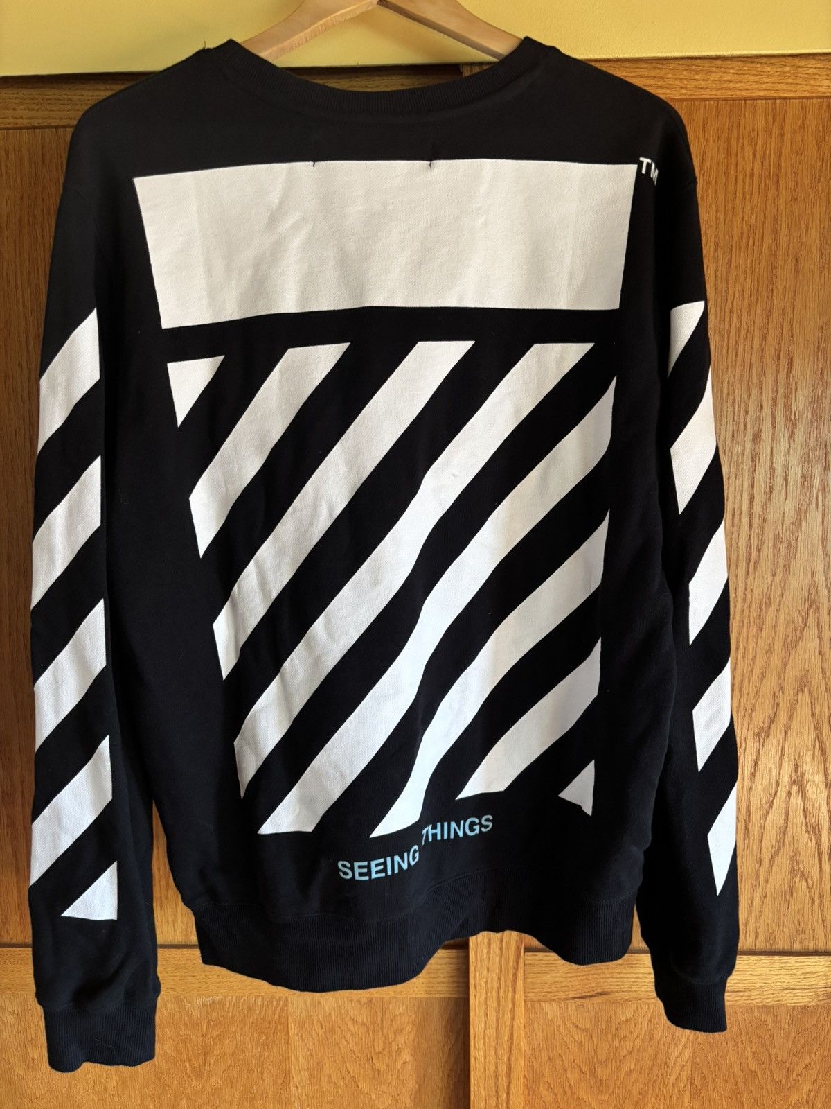 Off-White Seeing Things Black Crew Size US S / EU 44-46 / 1 - 3 Thumbnail