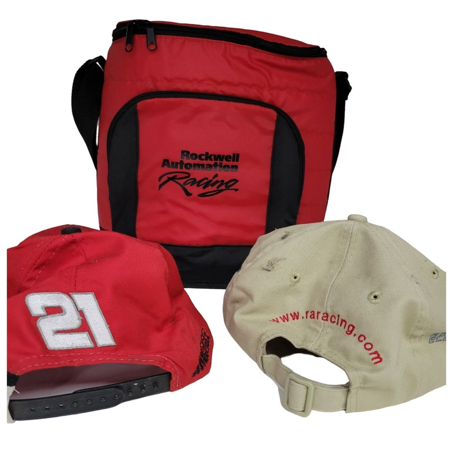 Other Rockwell Automation Racing Cooler Bag & 2 Autographed Baseba Size ONE SIZE - 2 Thumbnail