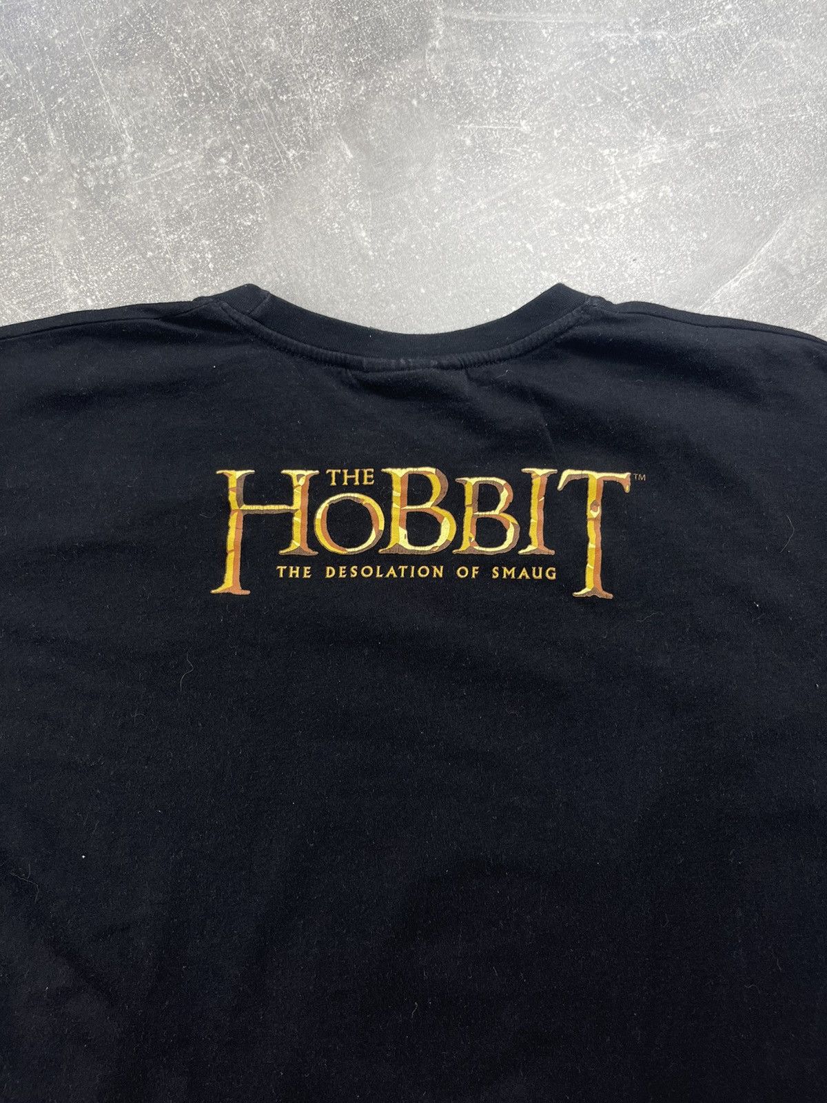 Band Tees 2013 The Hobbit Desolation of Smaug Orc Warg T-Shirt Movie Size US L / EU 52-54 / 3 - 6 Thumbnail