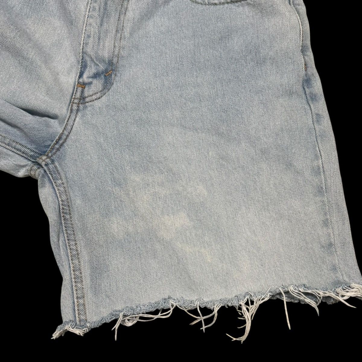 Levi's Levi's 505 Light Wash Distressed Jeans Men's 33.5x27 5/8 Size US 33 - 6 Thumbnail