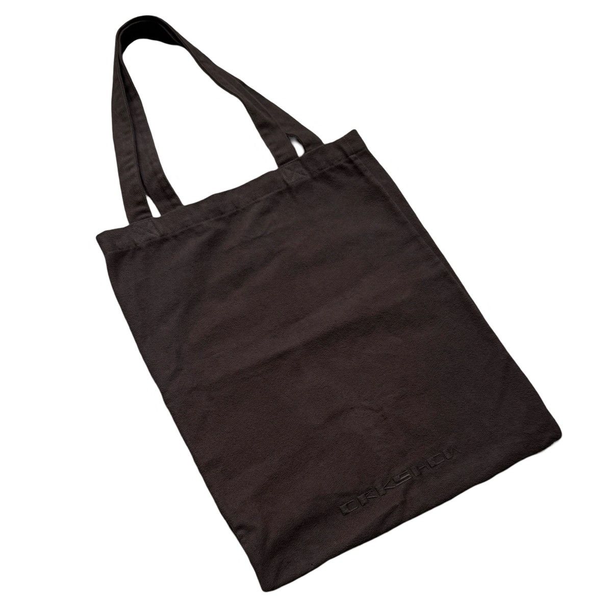 Rick Owens × Rick Owens Drkshdw Rick Owens Tote Bag Grey Size ONE SIZE - 3 Thumbnail