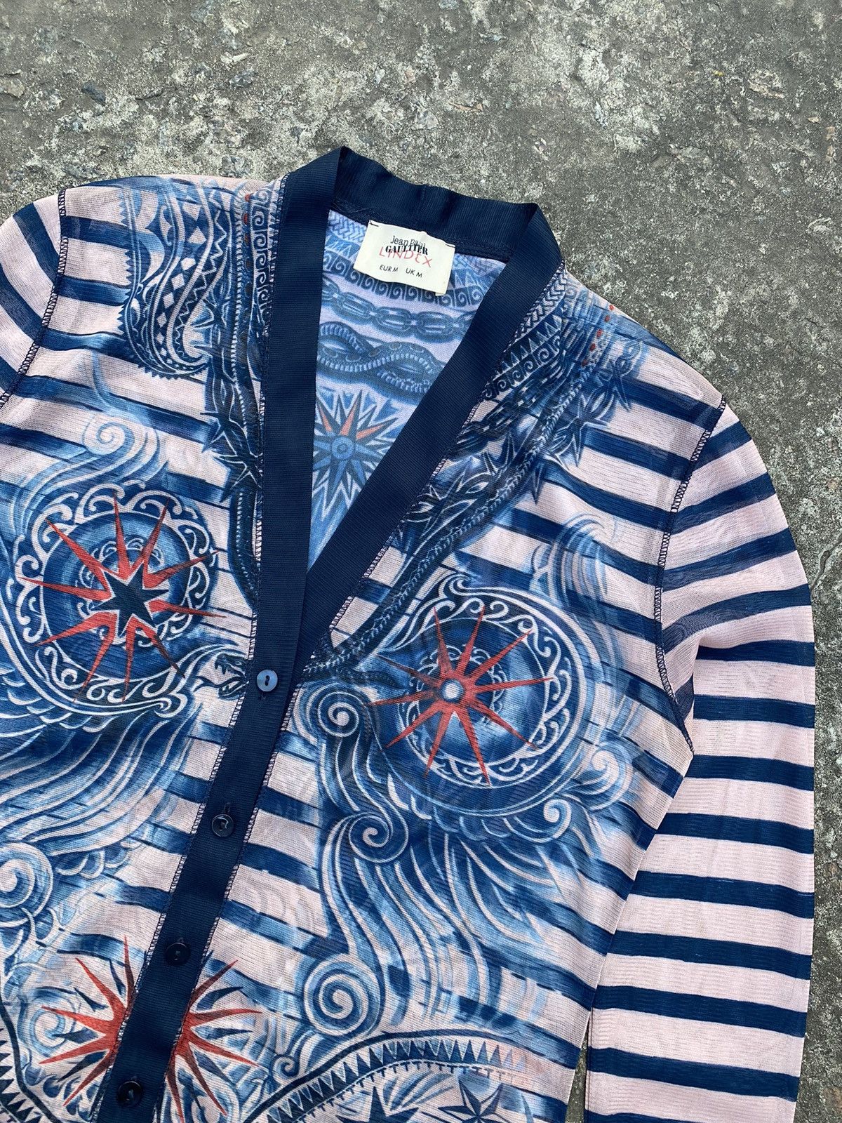 Jean Paul Gaultier Jean Paul Gaultier X lindex mesh Tattoo printed long size M Size M / US 6-8 / IT 42-44 - 2 Thumbnail