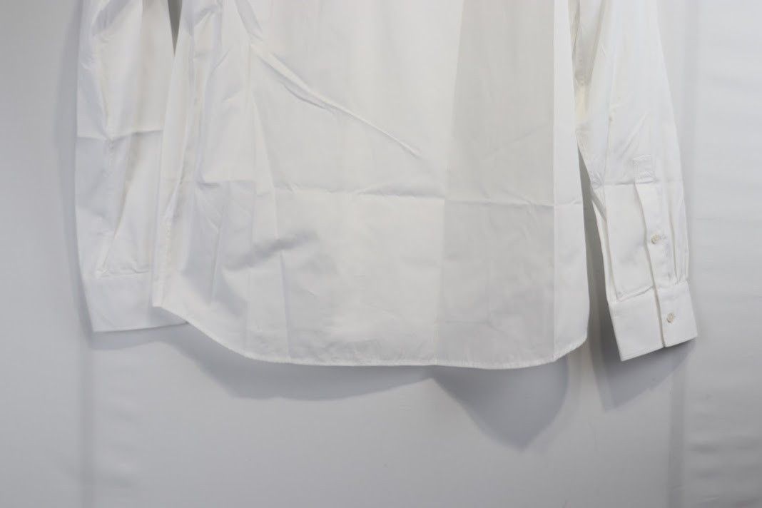 Bottega Veneta o1rshd1 Popelin Button Shirt in White Size US L / EU 52-54 / 3 - 11 Thumbnail
