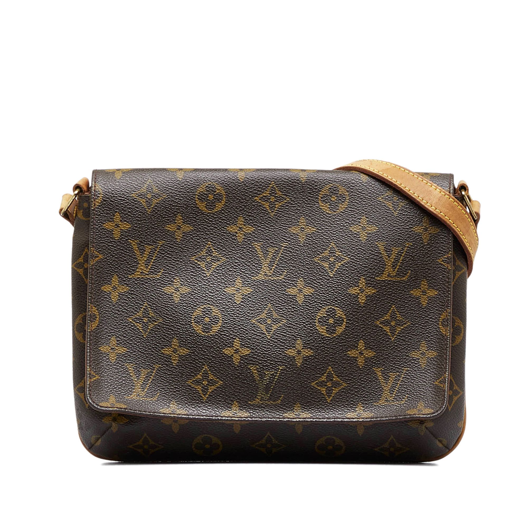 Louis Vuitton Monogram Musette Tango Long Shoulder M51388 Women's Shou