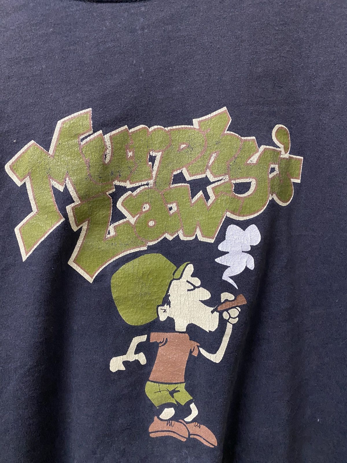 Band Tees × Vintage Vintage 00’s Murphy's Law T-Shirt Size US L / EU 52-54 / 3 - 3 Thumbnail