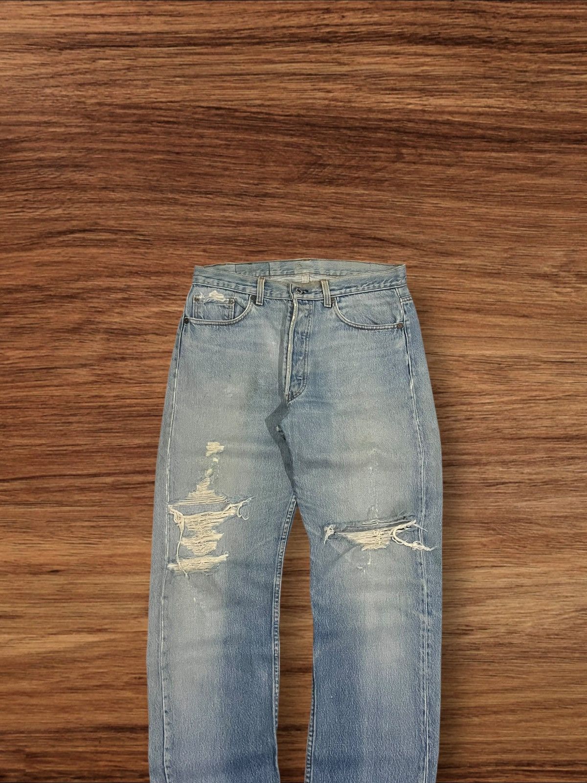 Levi's × Vintage ⚡️80’s⚡️Vintage Levi’s 501XX Made in USA - 90s Denim W34 L32 Size US 34 / EU 50 - 3 Thumbnail
