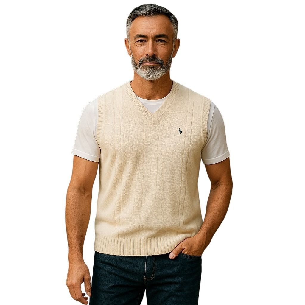 Ralph Lauren Polo Ralph Lauren Sweater Men XXL Pony Vest Pima Cotton Knit Size US XXL / EU 58 / 5 - 1 Thumbnail
