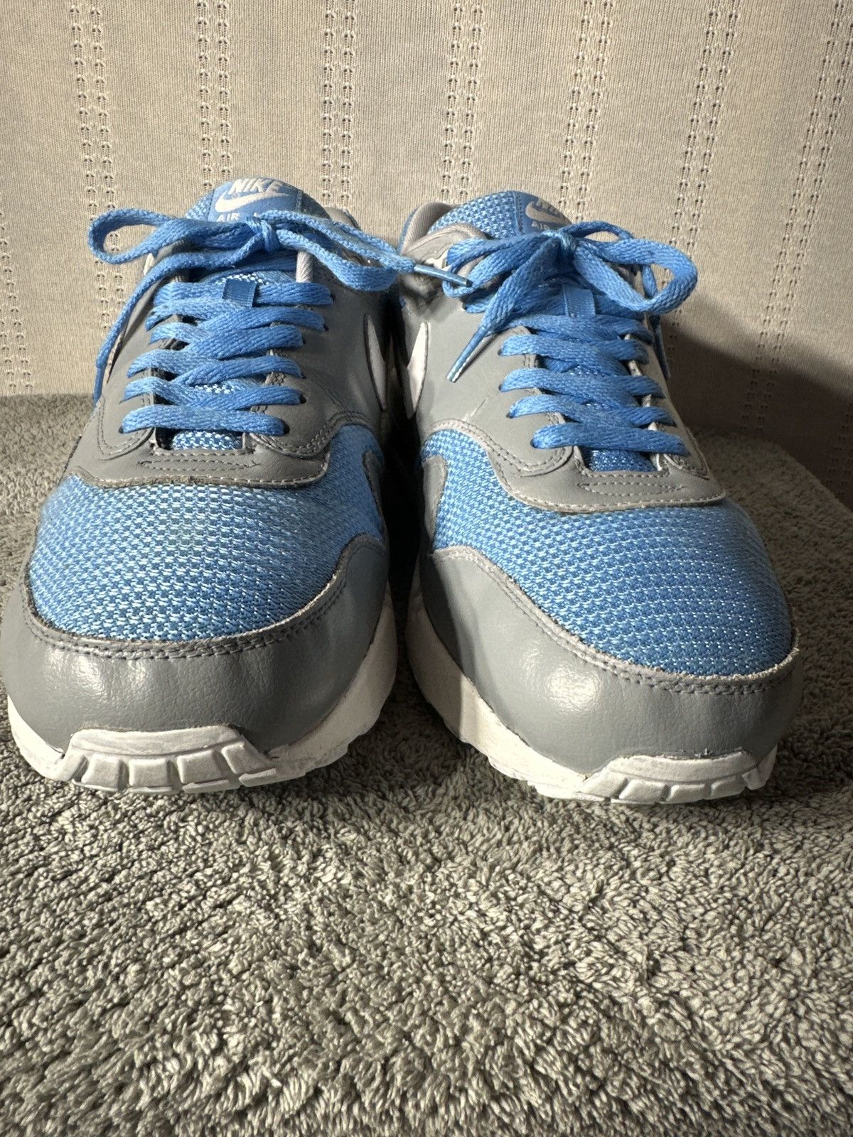 Nike Nike Air Max 1 Grey/Baby Blue Size US 15 / EU 48 - 3 Thumbnail