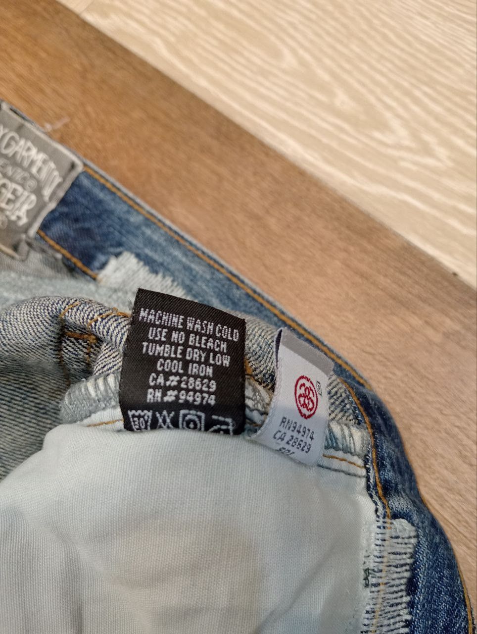Stussy STUSSY WORKGEAR DISTRESSED JEANS - SIZE 32 Size US 32 / EU 48 - 9 Thumbnail