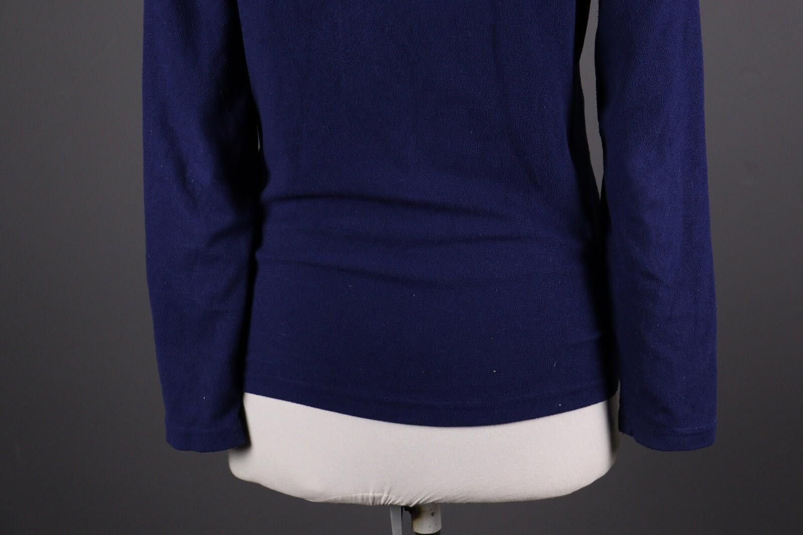 Designer Kari Traa Blue Full Zip Activewear Top Sweater Size S Size S / US 4 / IT 40 - 12 Thumbnail
