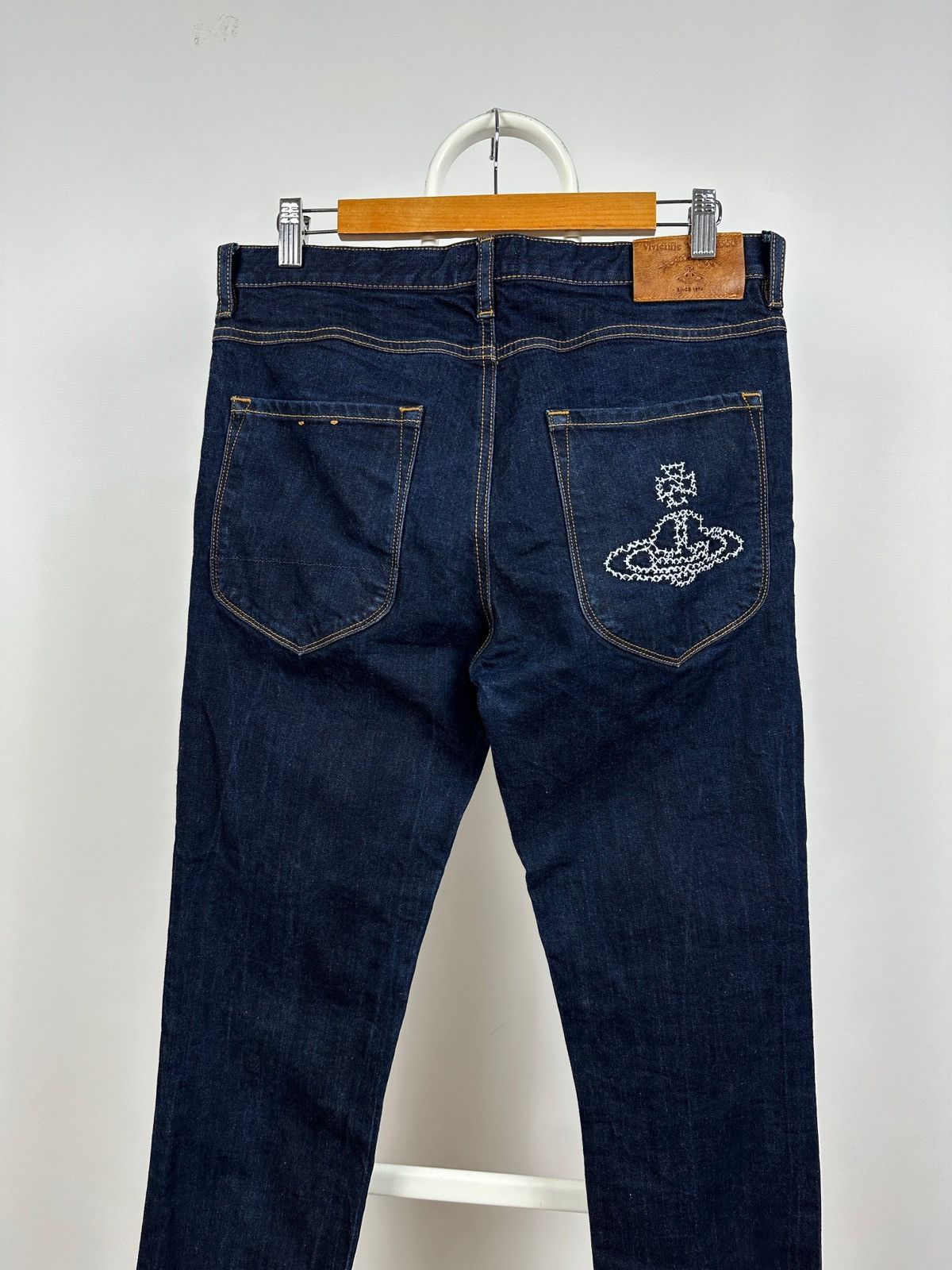 Vivienne Westwood Vivienne Westwood Navy Blue Denim Jeans Pants Size US 30 / EU 46 - 1 Thumbnail