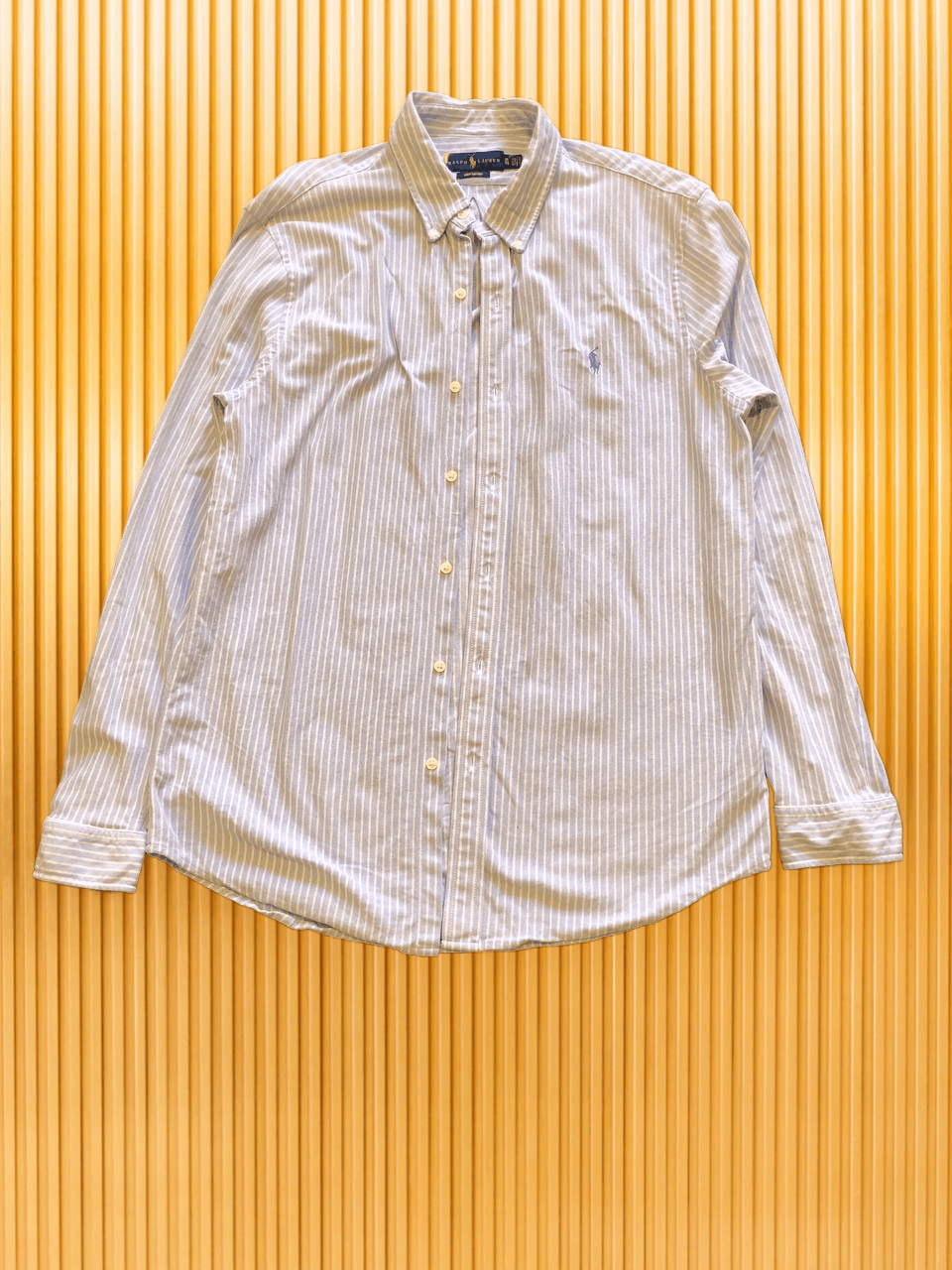 Ralph Lauren Vintage Ralph Lauren button-down shirt striped Size US XL / EU 56 / 4 - 1 Thumbnail