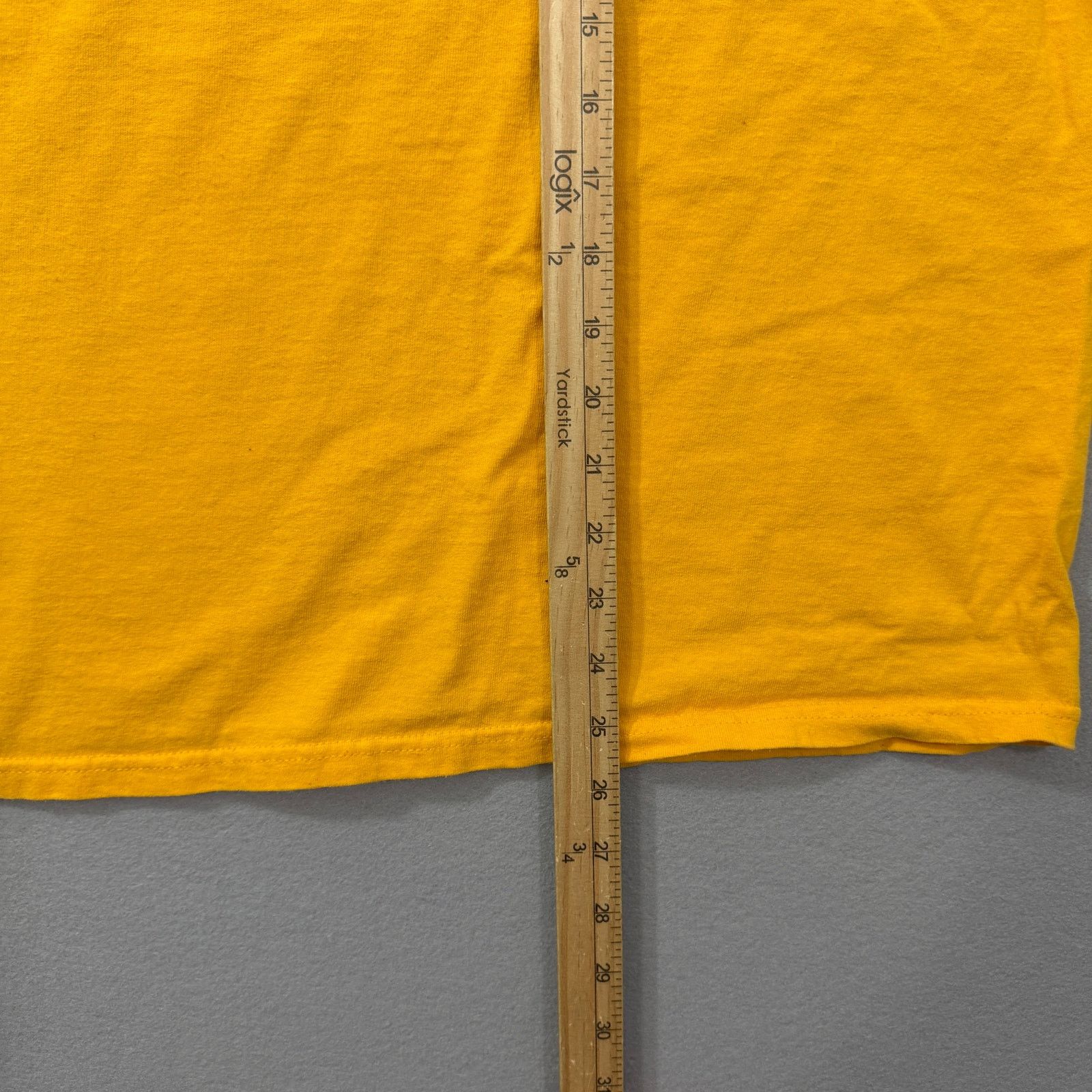 Nike Vintage Nike Swoosh Shirt Men's Large Boxy Yellow y2k Logo Size US L / EU 52-54 / 3 - 7 Thumbnail
