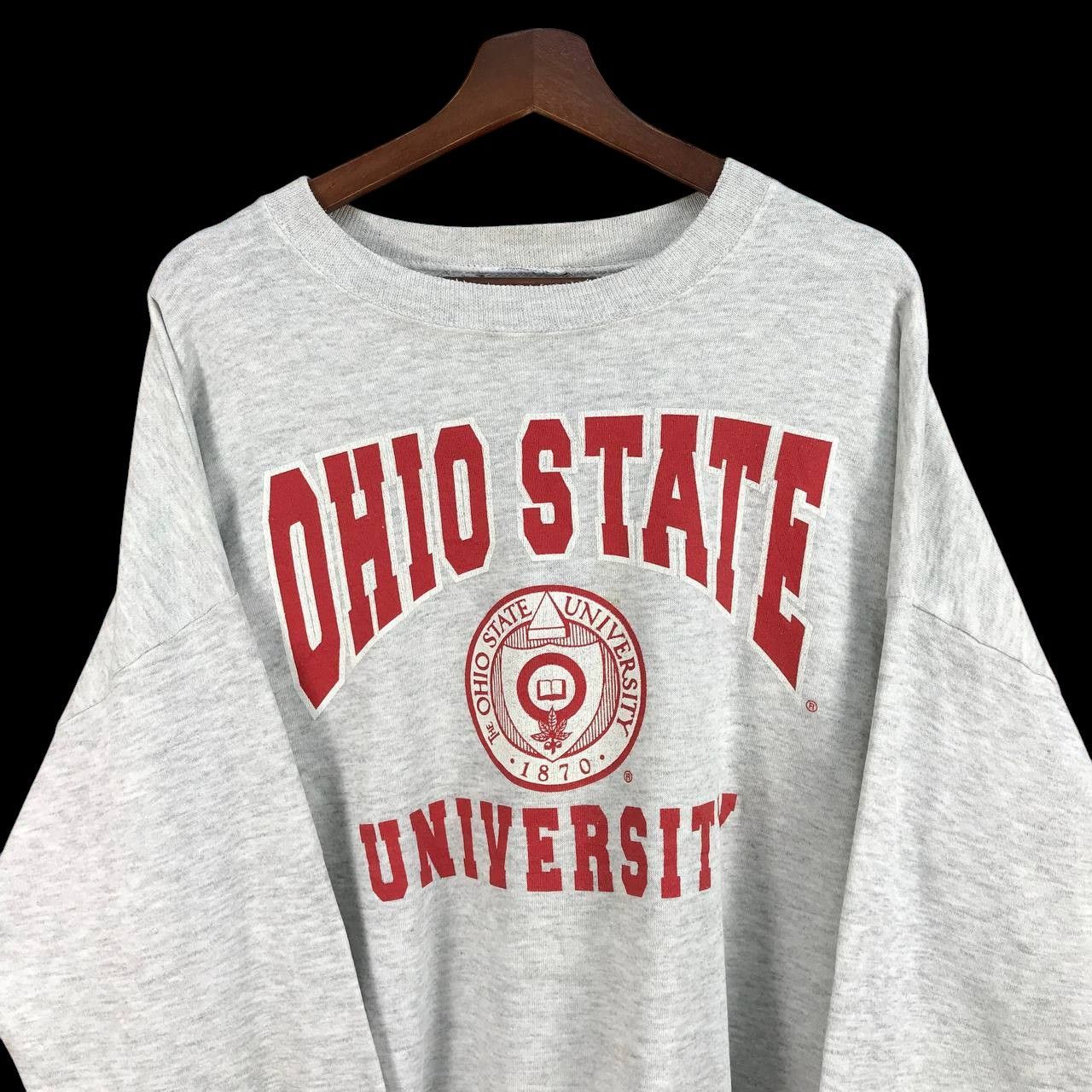 Vintage RARE VINTAGE 90S OHIO UNIVERSITY BAGGY CREWNECK Size US XXL / EU 58 / 5 - 6 Thumbnail