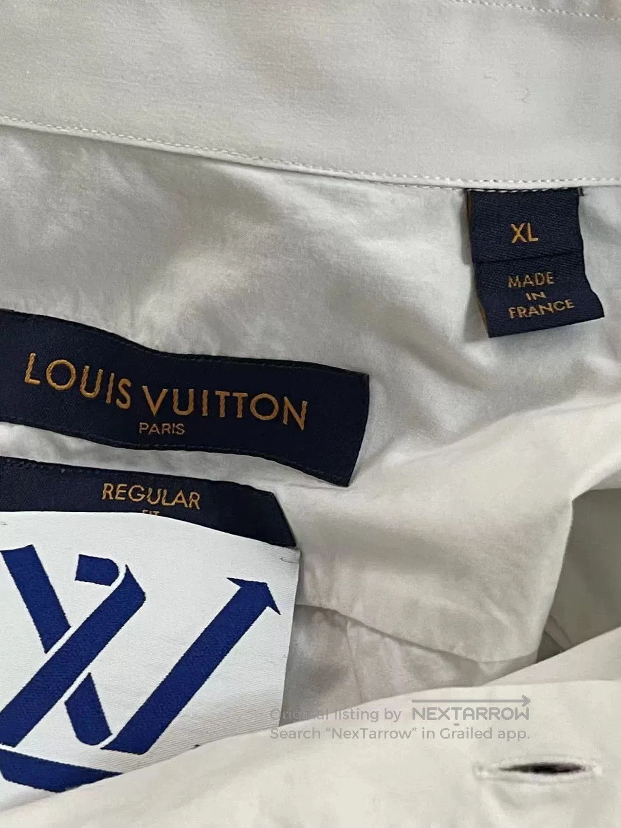 Louis Vuitton lv marine shirt with playful patches. Size US XL / EU 56 / 4 - 3 Thumbnail