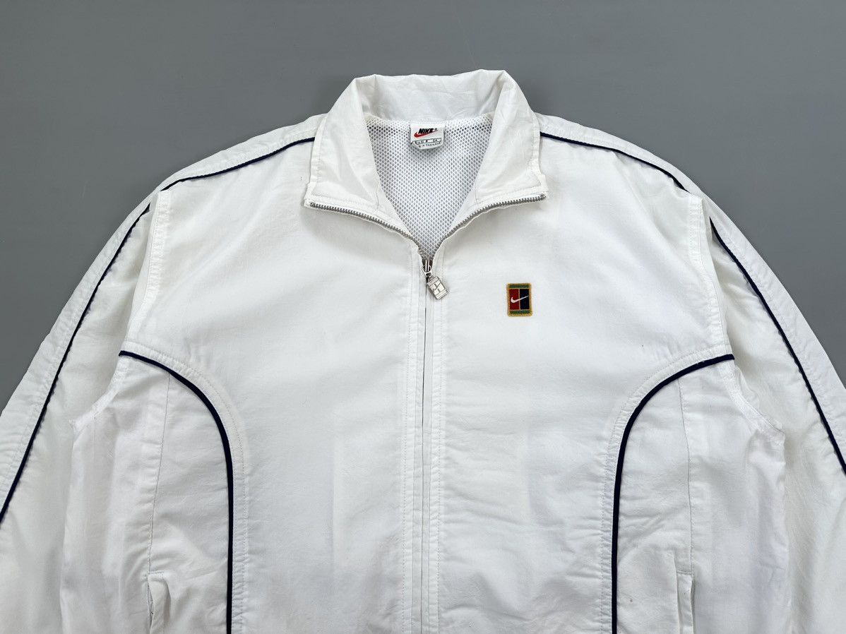 Nike 90s Nike Court Vintage Windbreaker Jackets Size S / US 4 / IT 40 - 6 Thumbnail