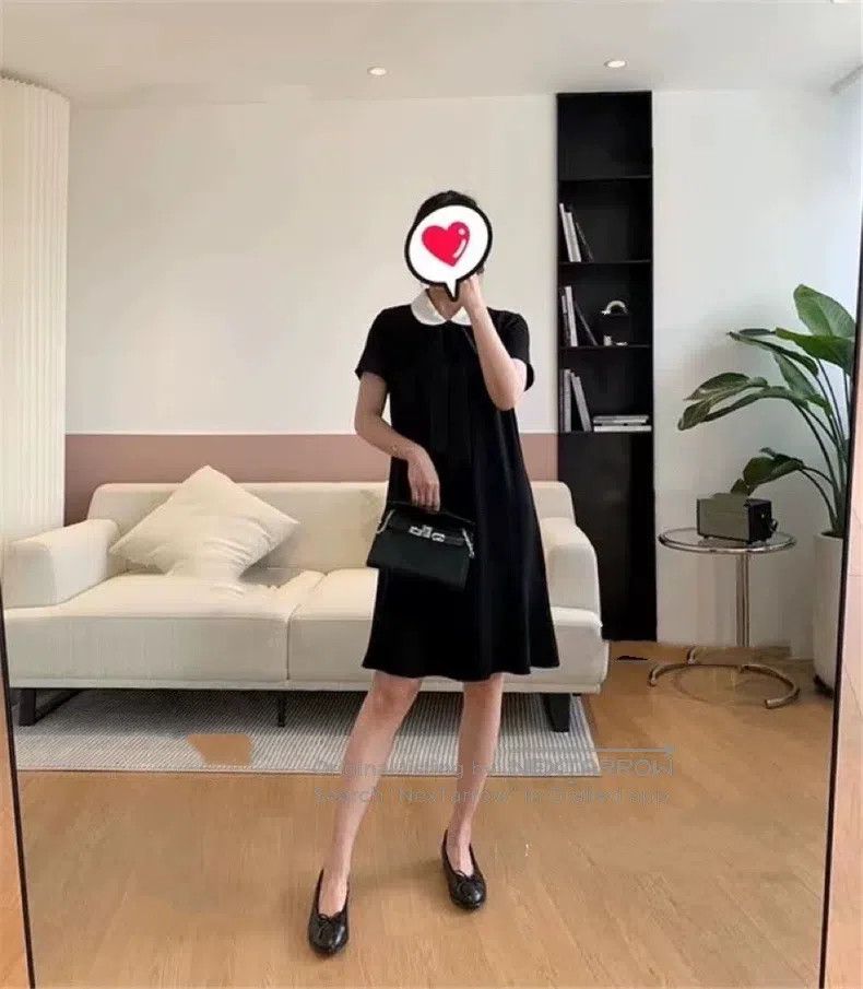 Valentino Valentino Short-sleeved dress with bow ruffles Size M / US 6-8 / IT 42-44 - 2 Thumbnail