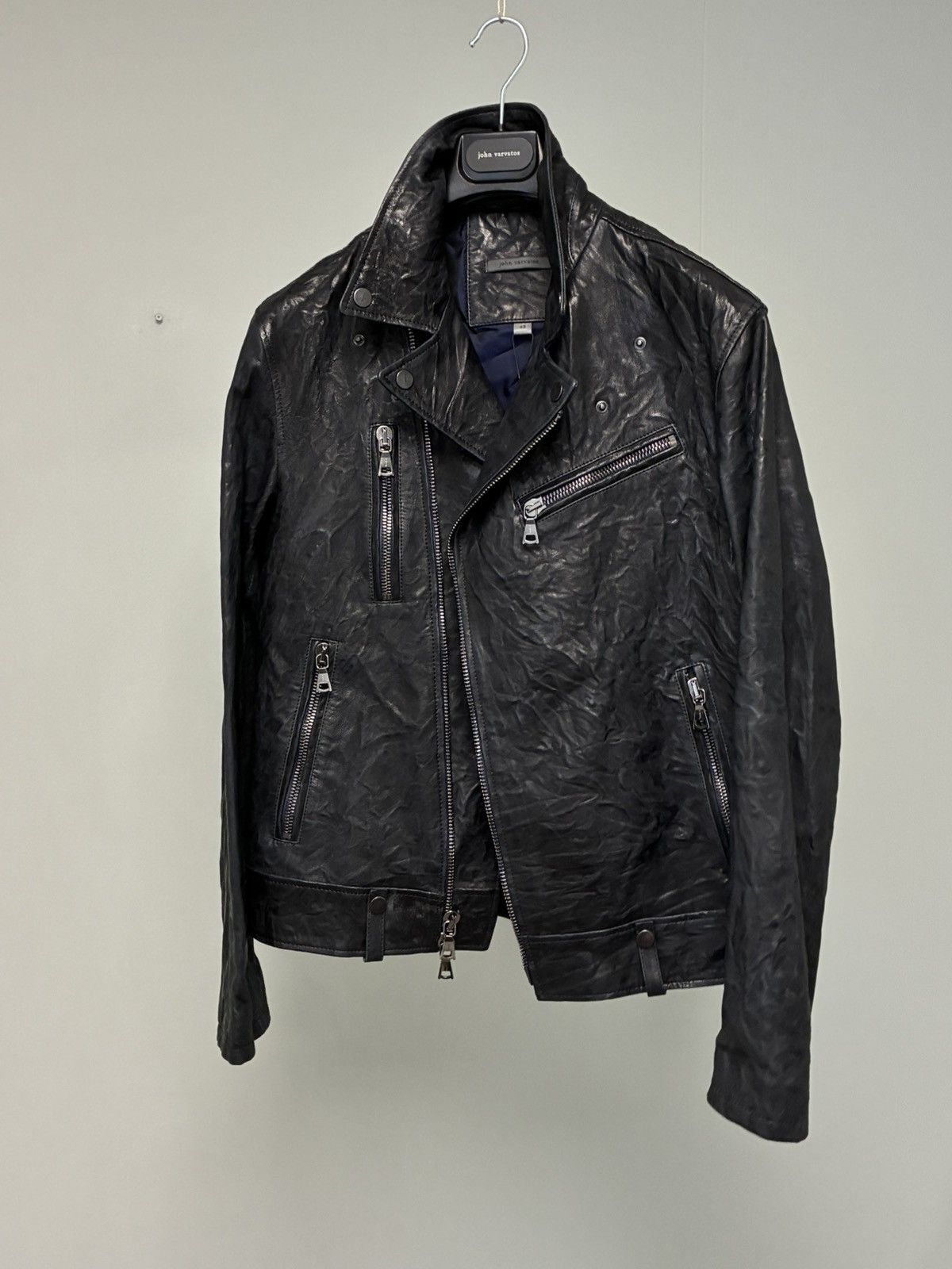 John Varvatos Chelsea Biker Jacket Eu 48 USA 38 Size US M / EU 48-50 / 2 - 18 Thumbnail