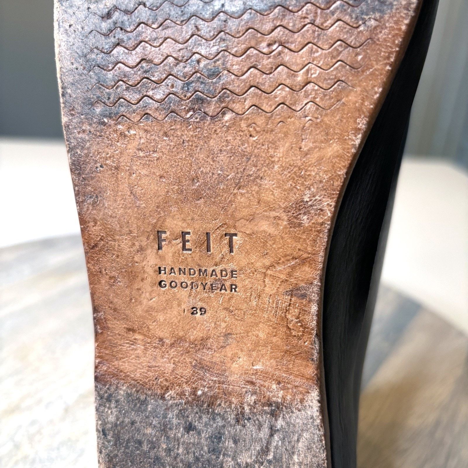 Feit Feit Handmade Maroon Red Leather Loafers Women's Size 9 US Size US 9 / IT 39 - 8 Thumbnail