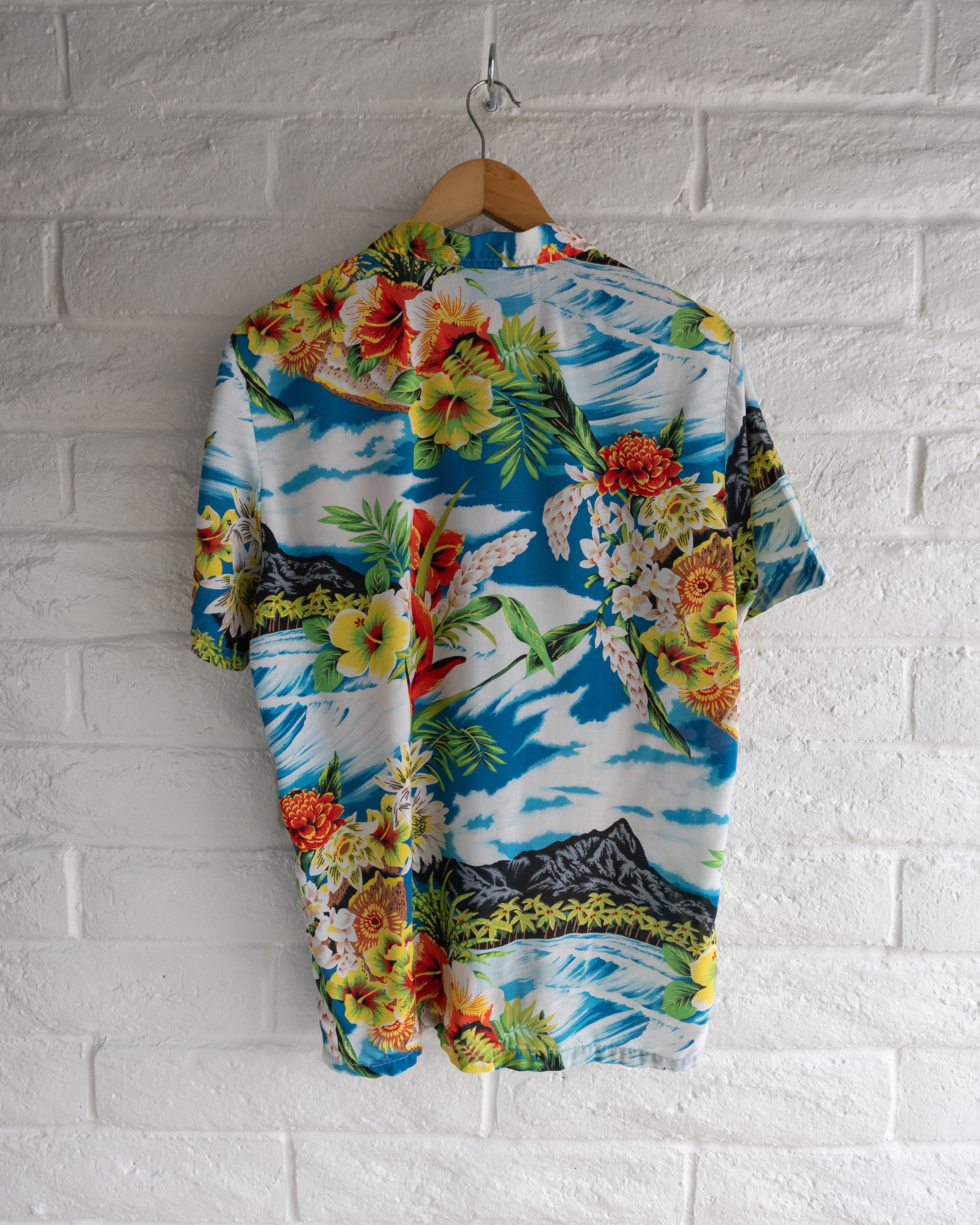 Vintage Vintage 1970s Ocean Pacific Tropical Floral Hawaiian Shirt Size US S / EU 44-46 / 1 - 3 Thumbnail