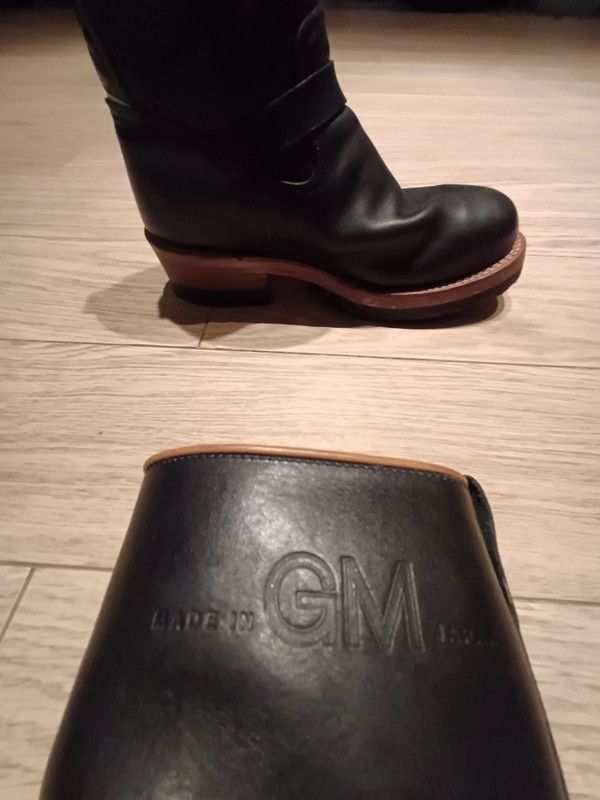 Japanese Brand Made in GM Japan engineer boots | Grailed