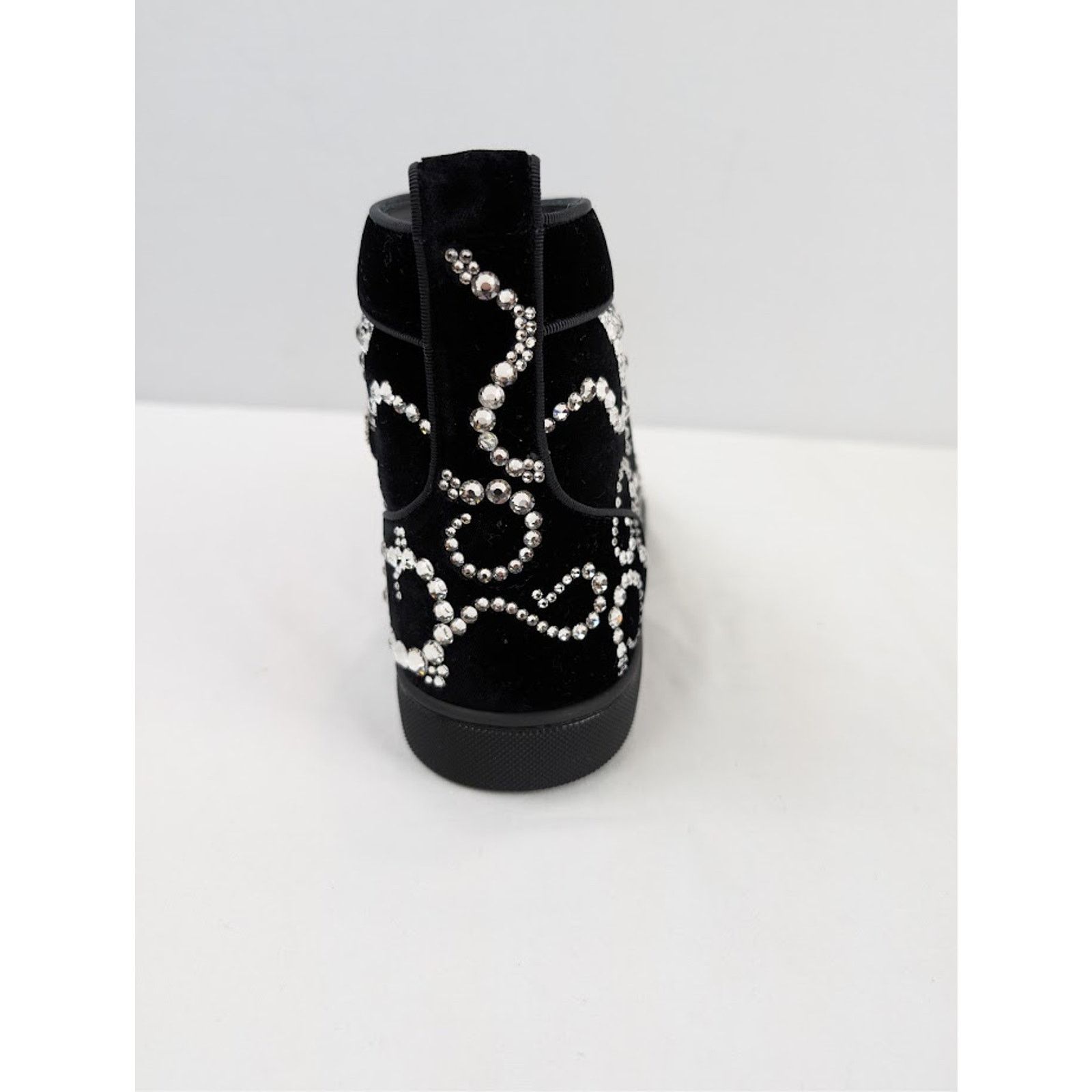 Christian Louboutin o1rshd1 Octolouis Strass Sneakers in Black/Crystal Size US 9 / EU 42 - 18 Thumbnail