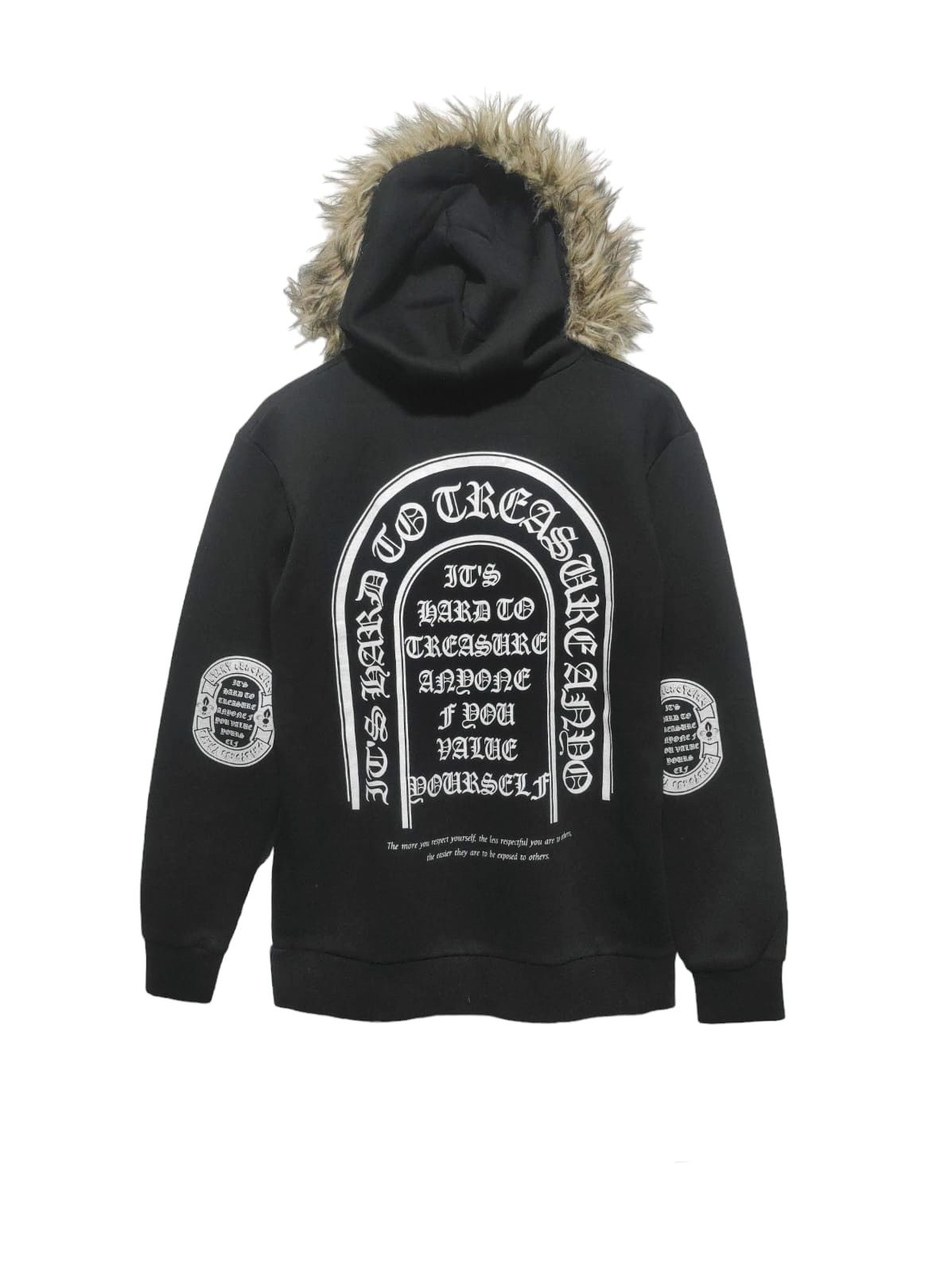 If Six Was Nine Dasoul Company Fur Hoodie Chrome Heart i6w9 style Size US L / EU 52-54 / 3 - 3 Thumbnail