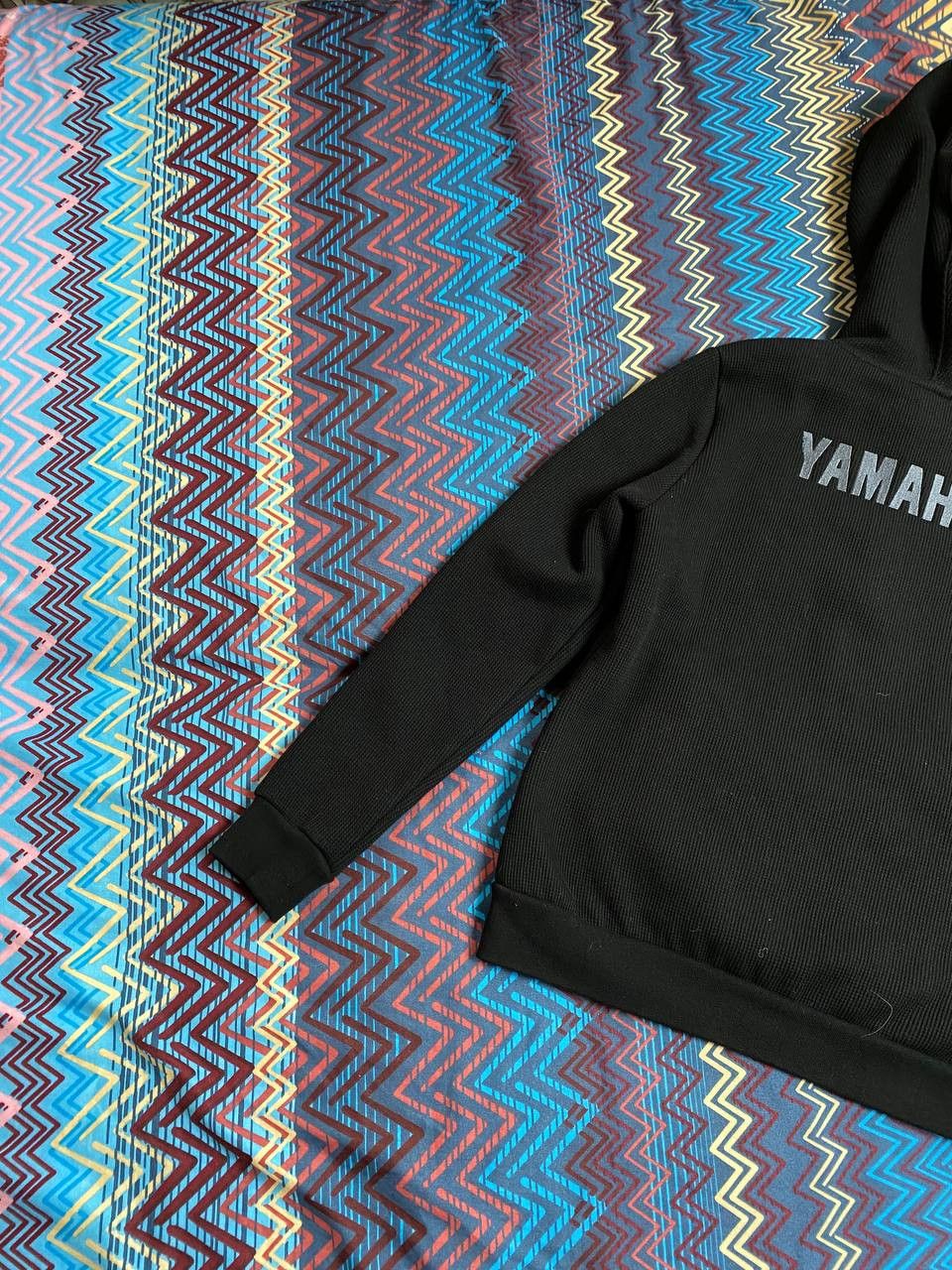 Yamaha vintage streetwear YAMAHA black Sweatshirt zip hoodie Size US S / EU 44-46 / 1 - 14 Thumbnail