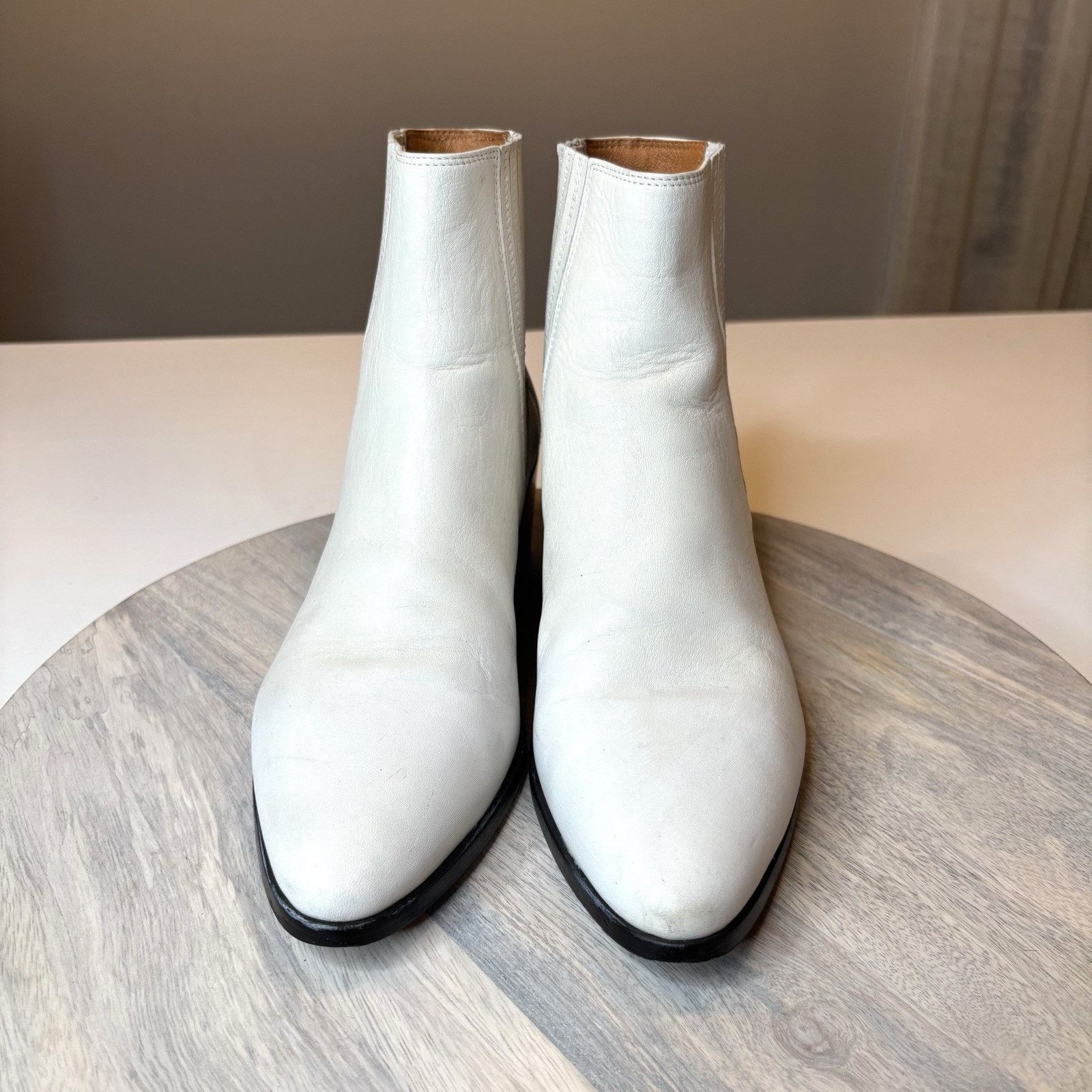 Rag & Bone Rag & Bone Rover Leather Chelsea Ankle Boots US Size 8.5 Size US 8.5 / IT 38.5 - 4 Thumbnail
