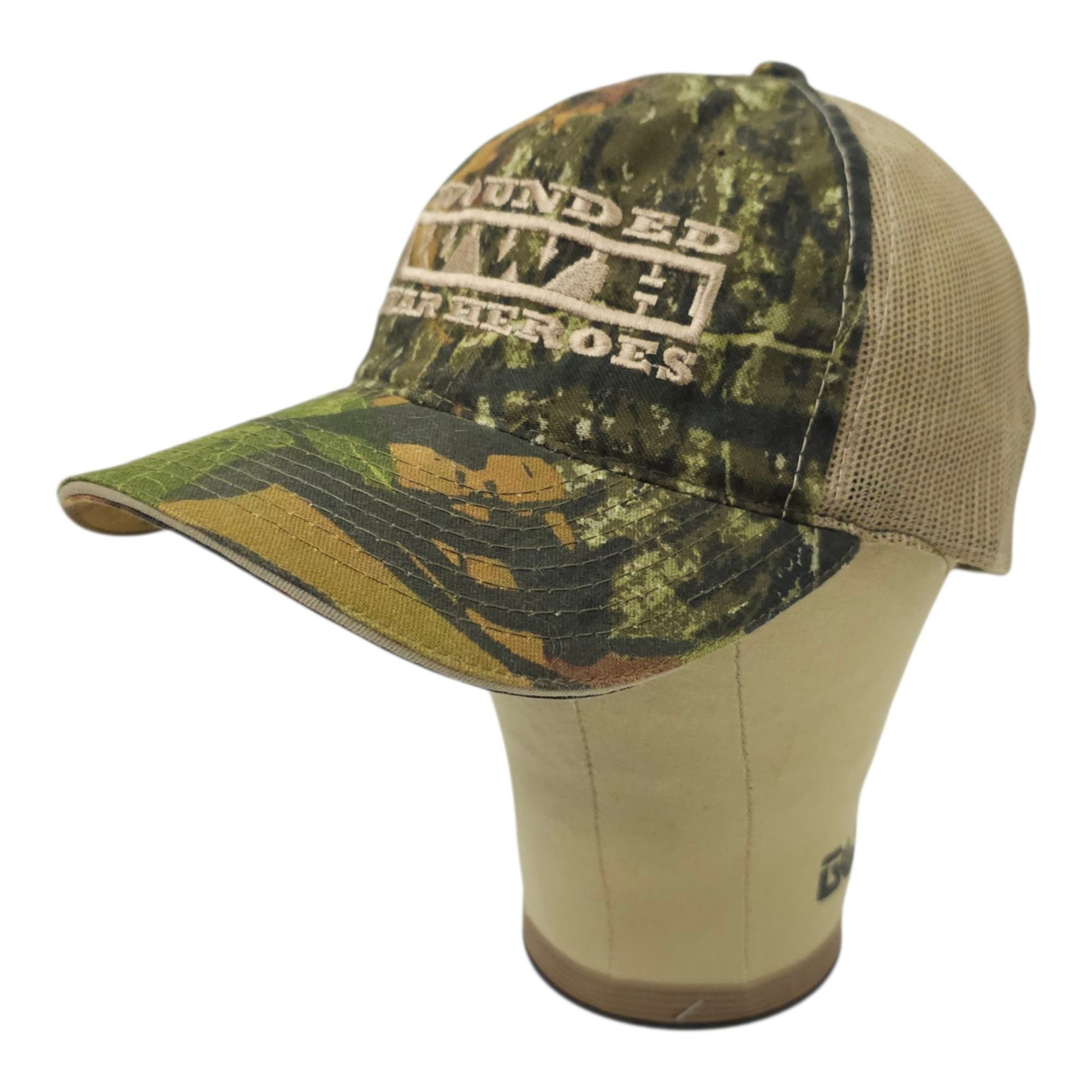 Mossy Oaks Mossy Oak Wounded War Heroes Mesh Back Camo Strapback Cap Size ONE SIZE - 2 Thumbnail