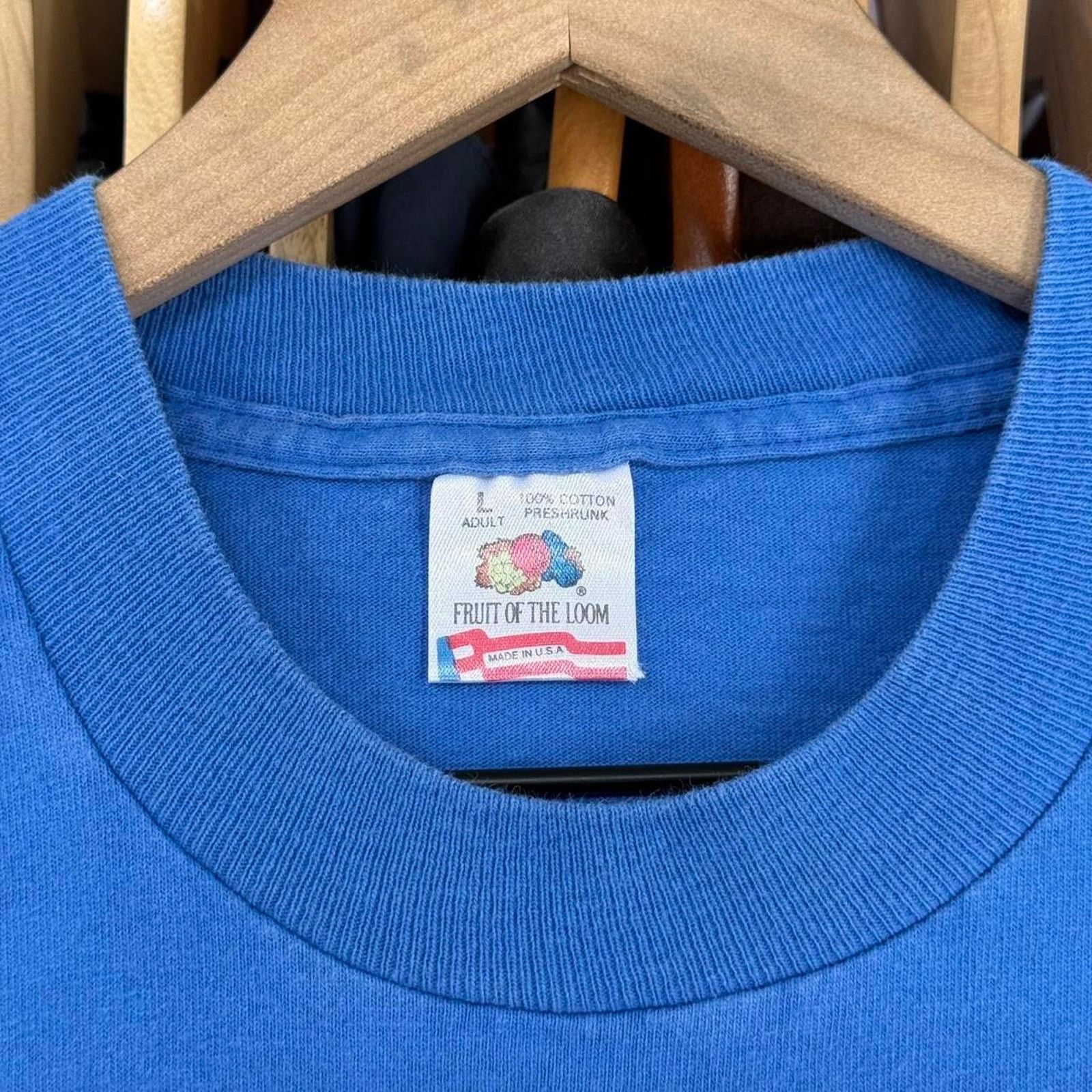 Fruit Of The Loom Vintage 90s Country's Reminisce Hitch Cross Country T-Shirt Size US L / EU 52-54 / 3 - 6 Thumbnail