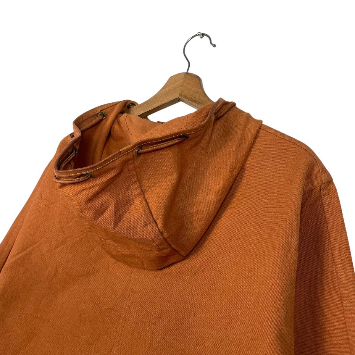 Il Bisonte Vintage IL Bisonte Duck Canvas Hooded Zipper Jacket Size US M / EU 48-50 / 2 - 9 Thumbnail