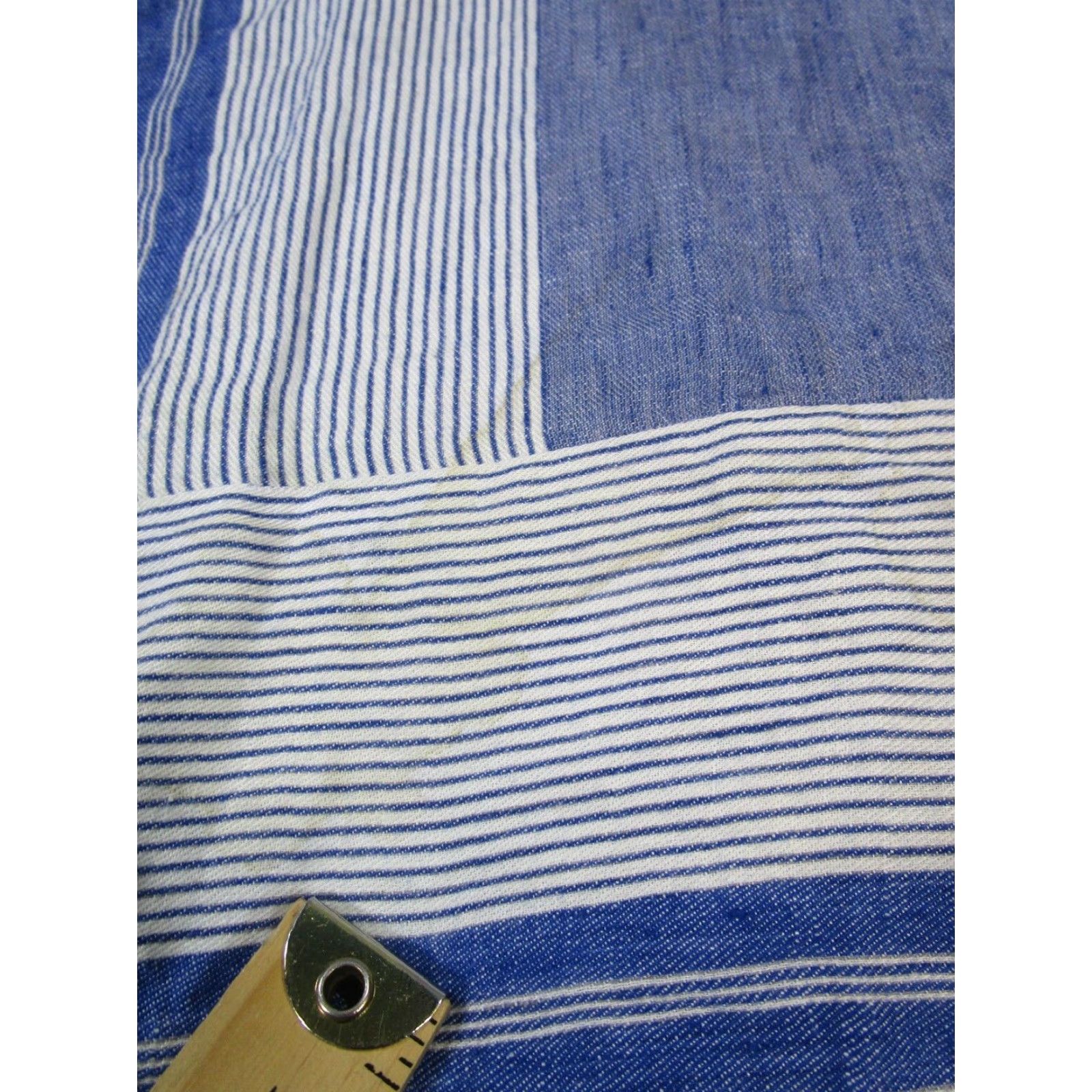 Vineyard Vines Vineyard Vines Blue White Striped Linen Tunic Blouse Womens 0 Size XS / US 0-2 / IT 36-38 - 5 Thumbnail